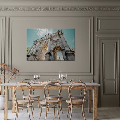 ARCHITECTURAL ELEGANCE Horizontal Canvas Print