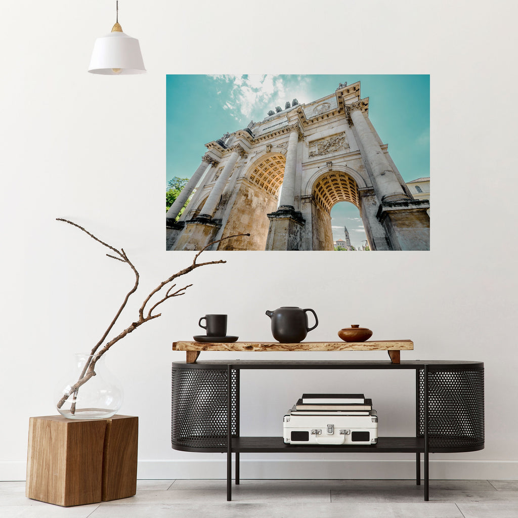 ARCHITECTURAL ELEGANCE Peel and Stick Horizontal Poster
