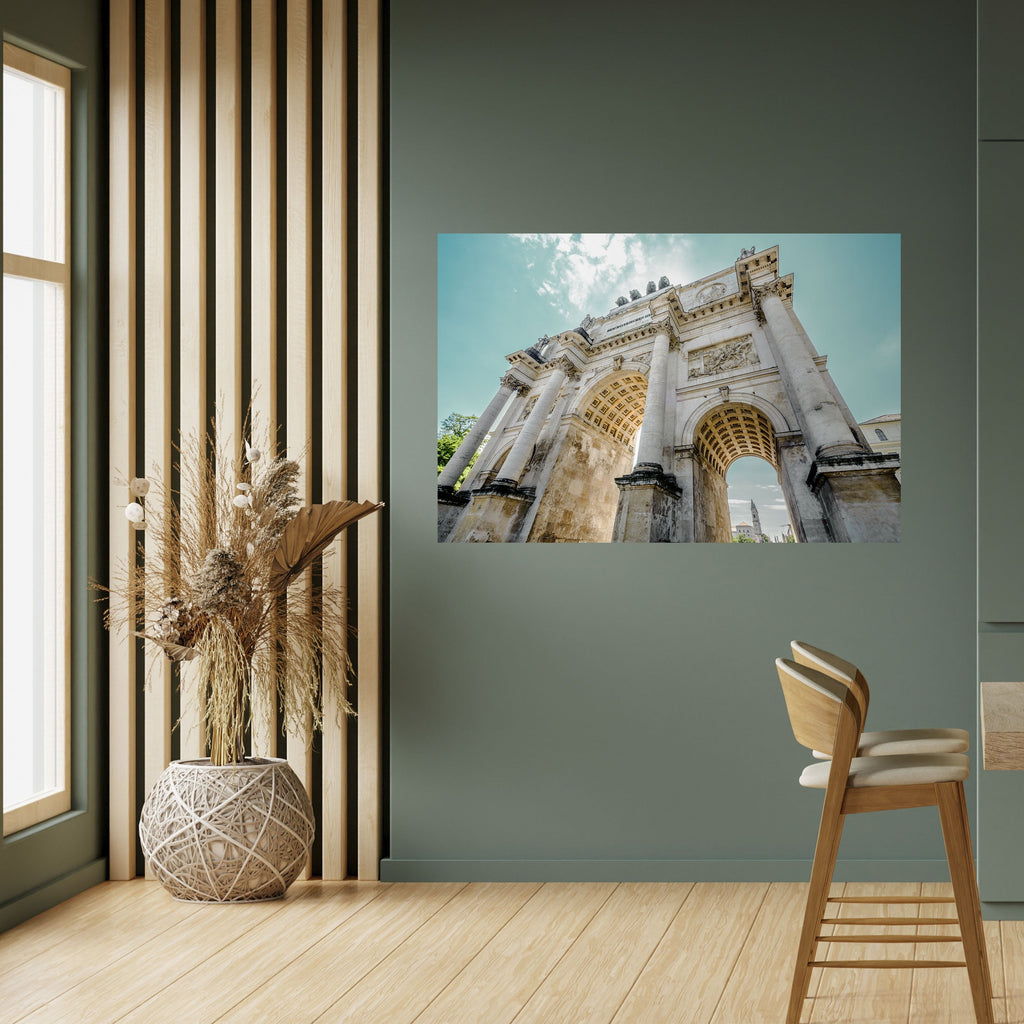 ARCHITECTURAL ELEGANCE Peel and Stick Horizontal Poster