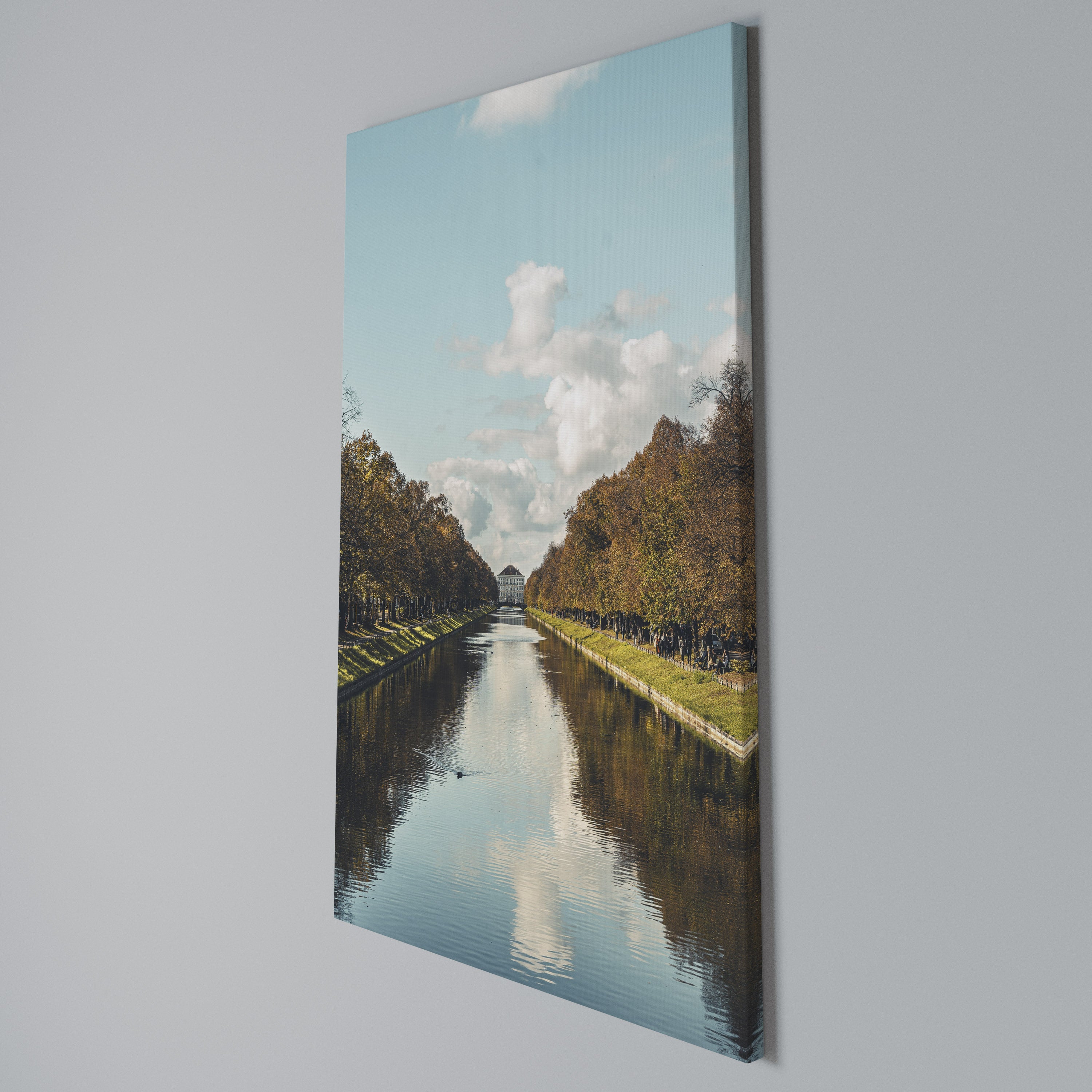 HARMONY IN STILLNESS Vertical Canvas Print