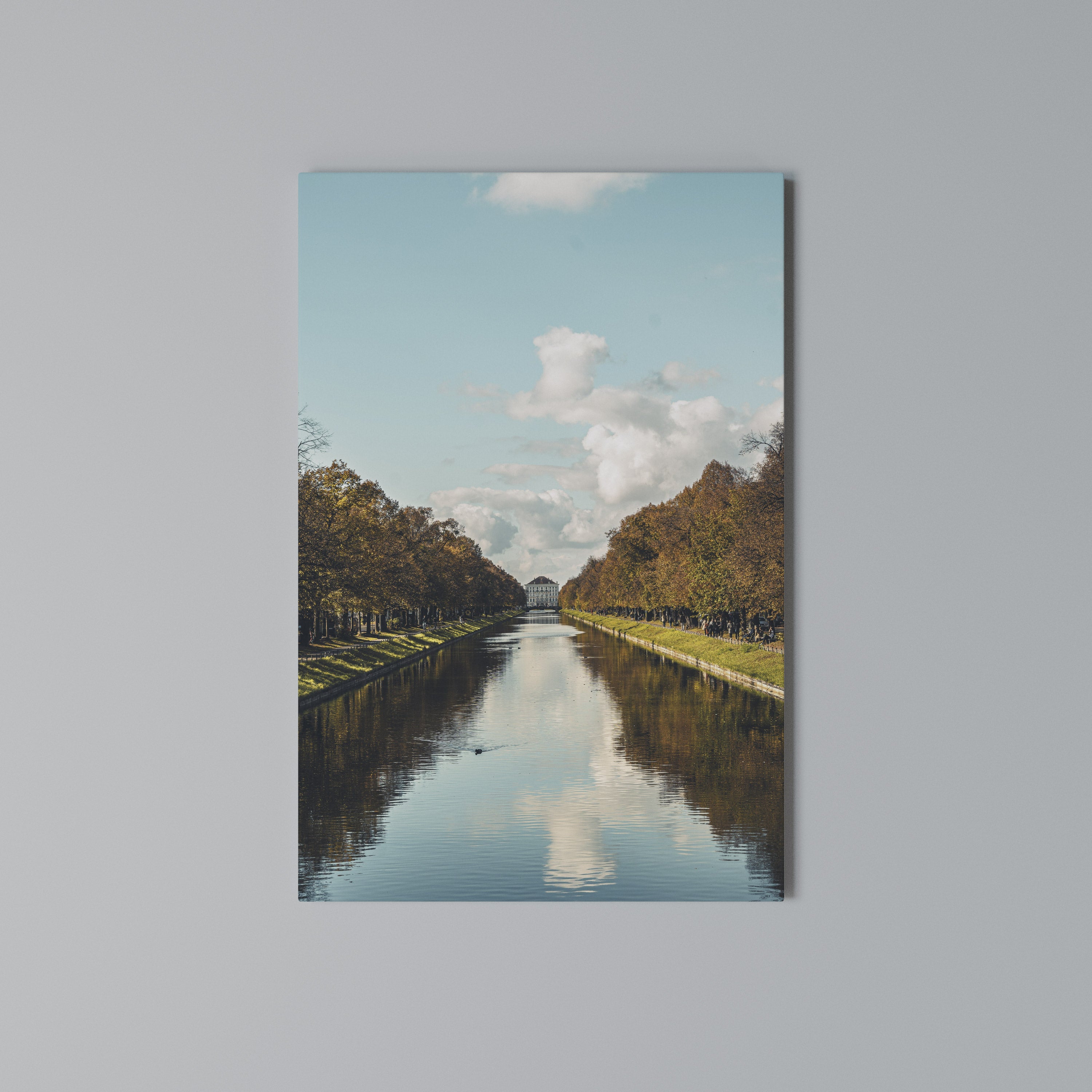 HARMONY IN STILLNESS Vertical Canvas Print