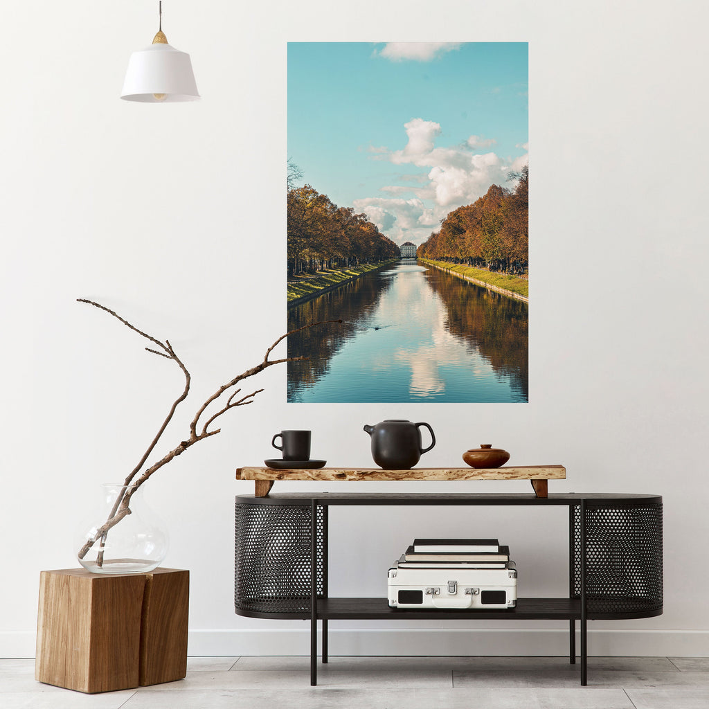 Affiche verticale autocollante « HARMONIE DANS LE CALME »