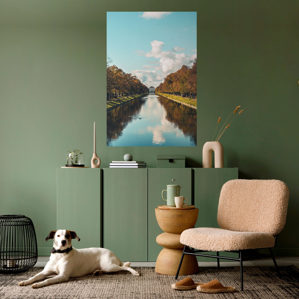 Affiche verticale autocollante « HARMONIE DANS LE CALME »