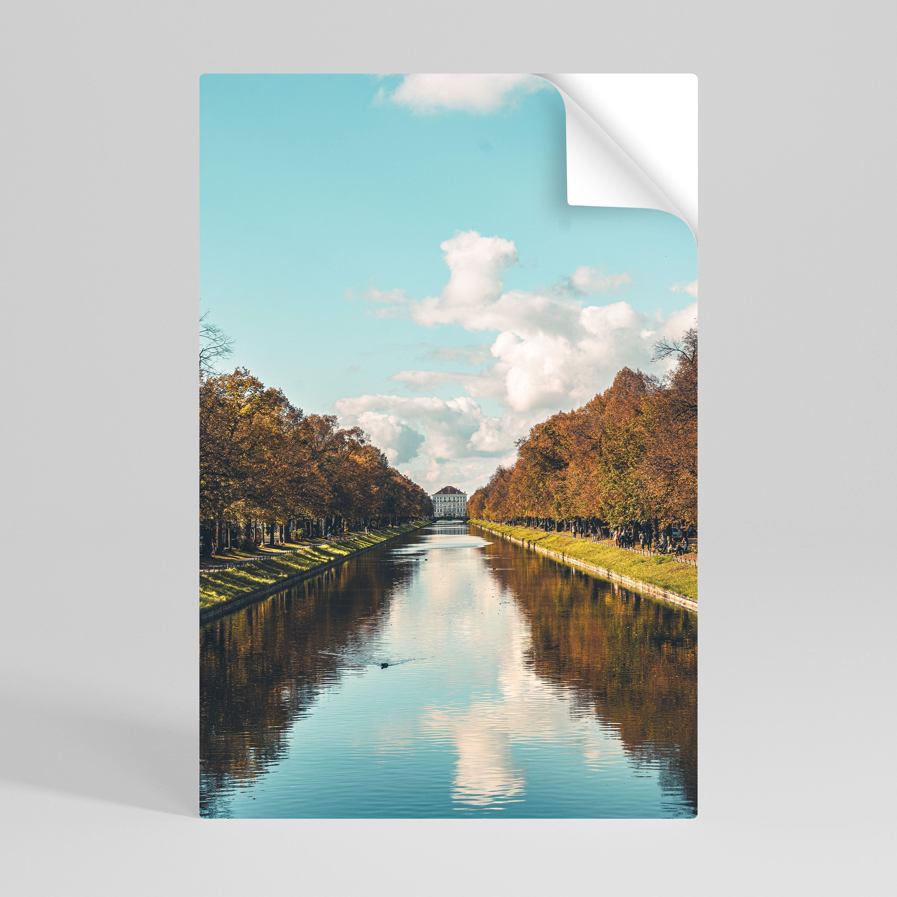 Affiche verticale autocollante « HARMONIE DANS LE CALME »