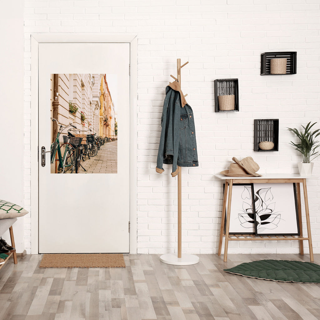 Affiche verticale autocollante URBAN CYCLE HAVEN