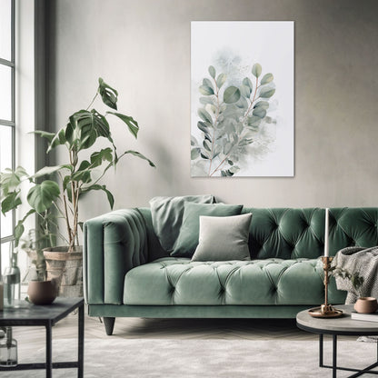 DELIGHTFUL EUCALYPTUS Vertical Canvas Print