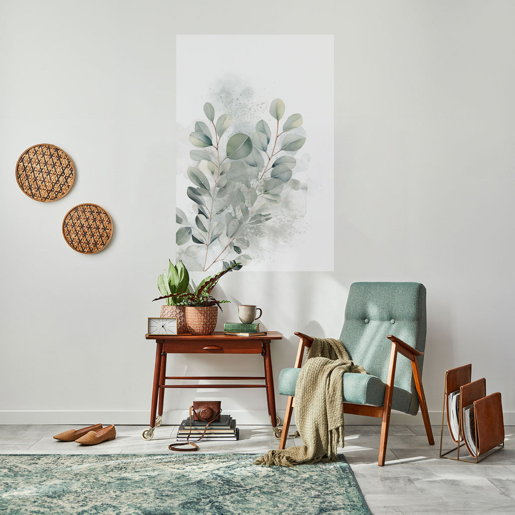 Affiche verticale autocollante « DÉLICIEUX EUCALYPTUS »