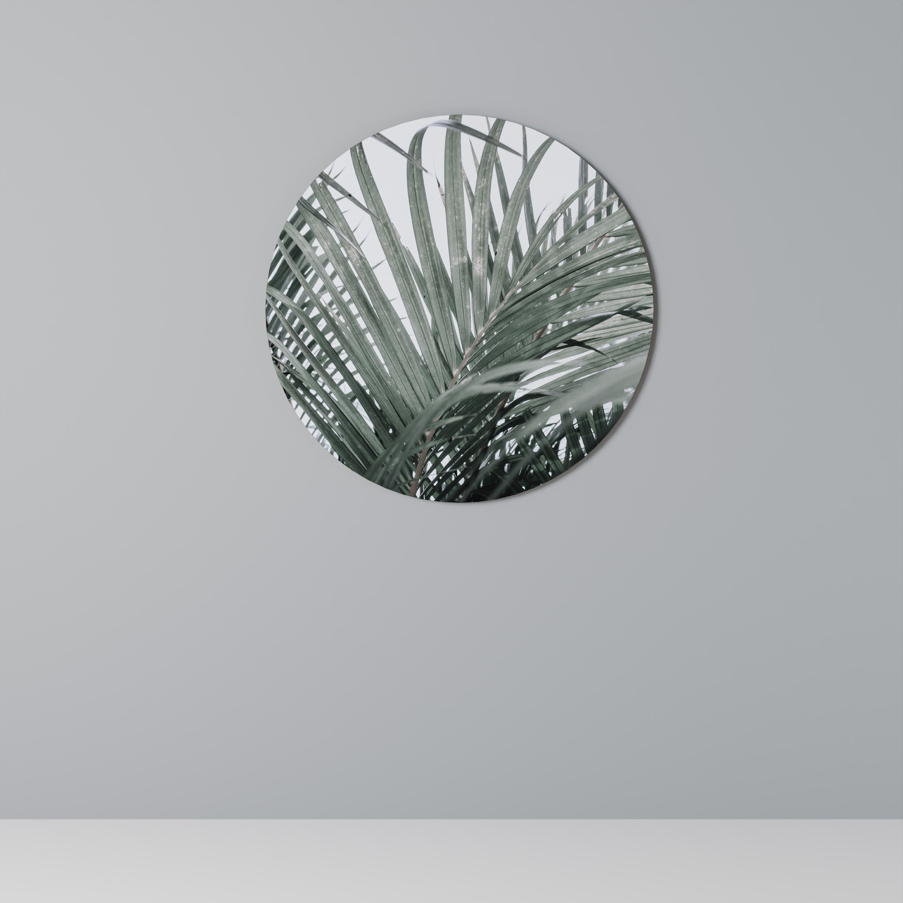 Décoration murale ronde Palm Whispers