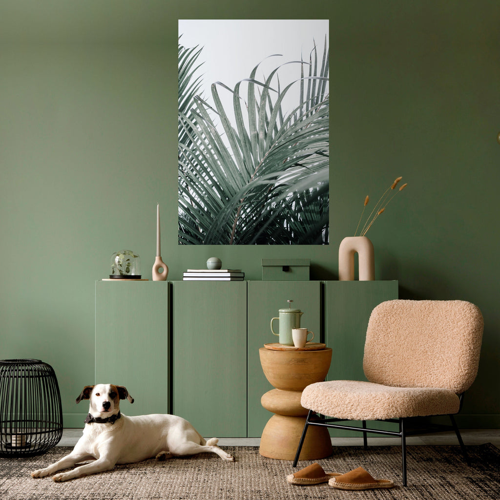 Affiche verticale autocollante Palm Whispers
