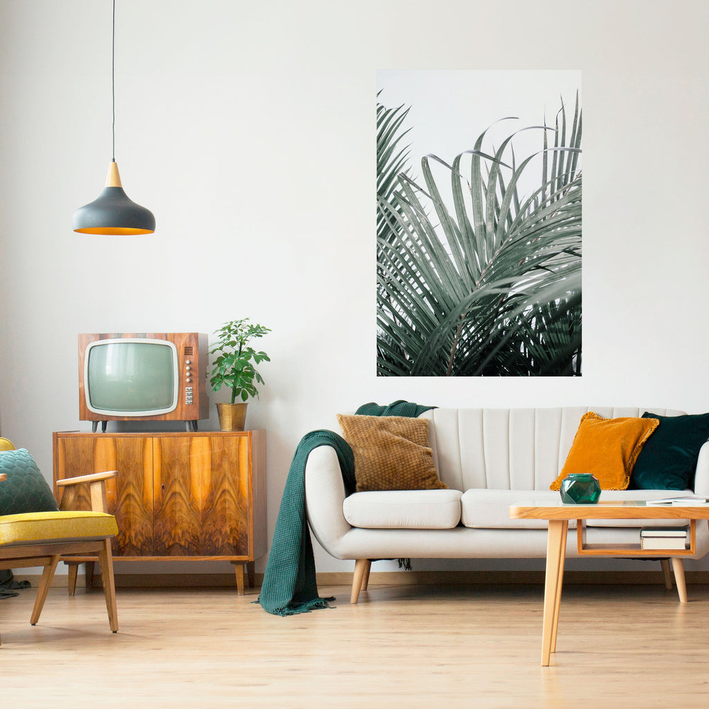 Affiche verticale autocollante Palm Whispers