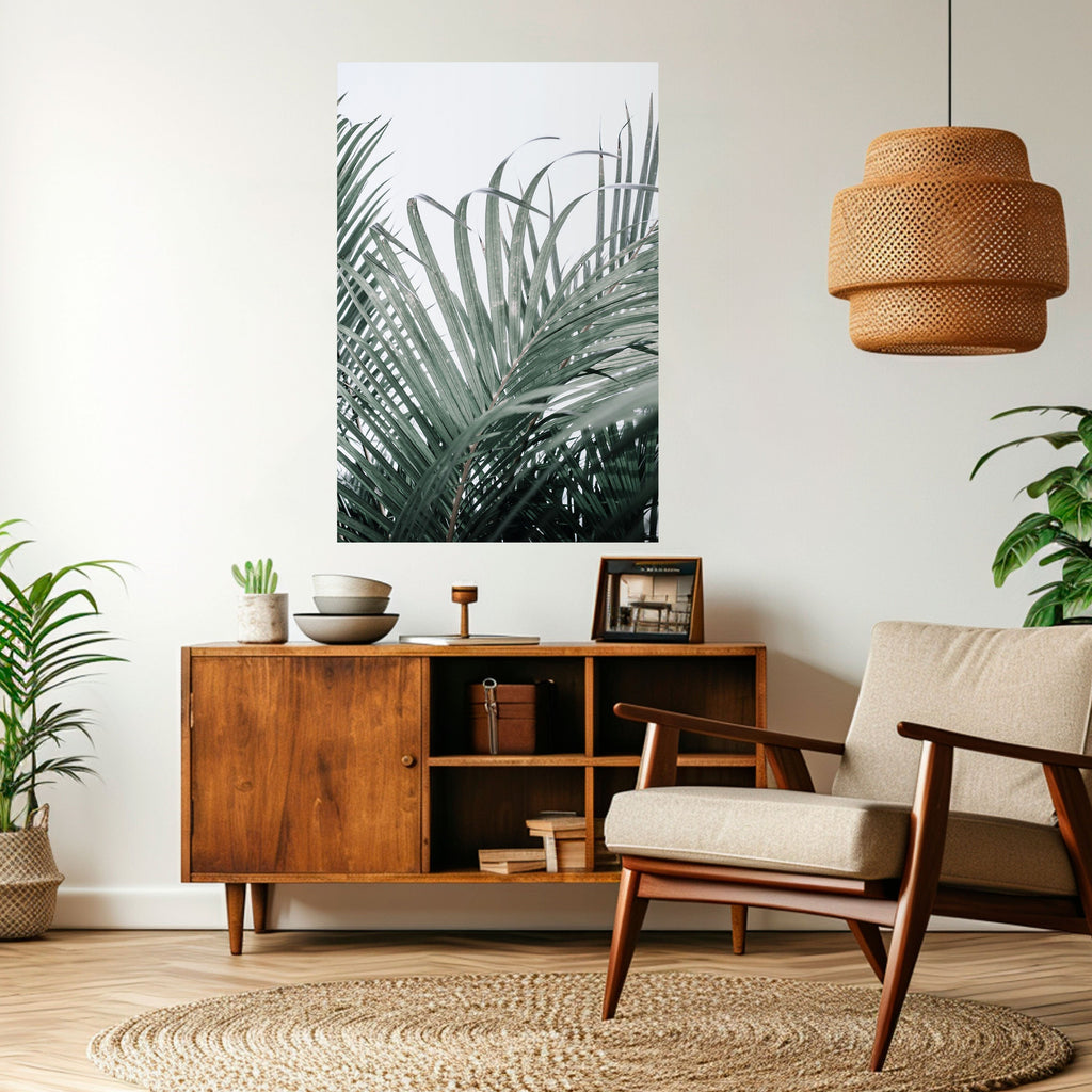 Affiche verticale autocollante Palm Whispers