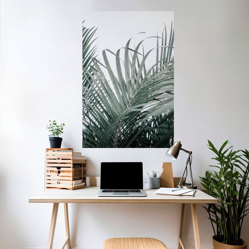Affiche verticale autocollante Palm Whispers