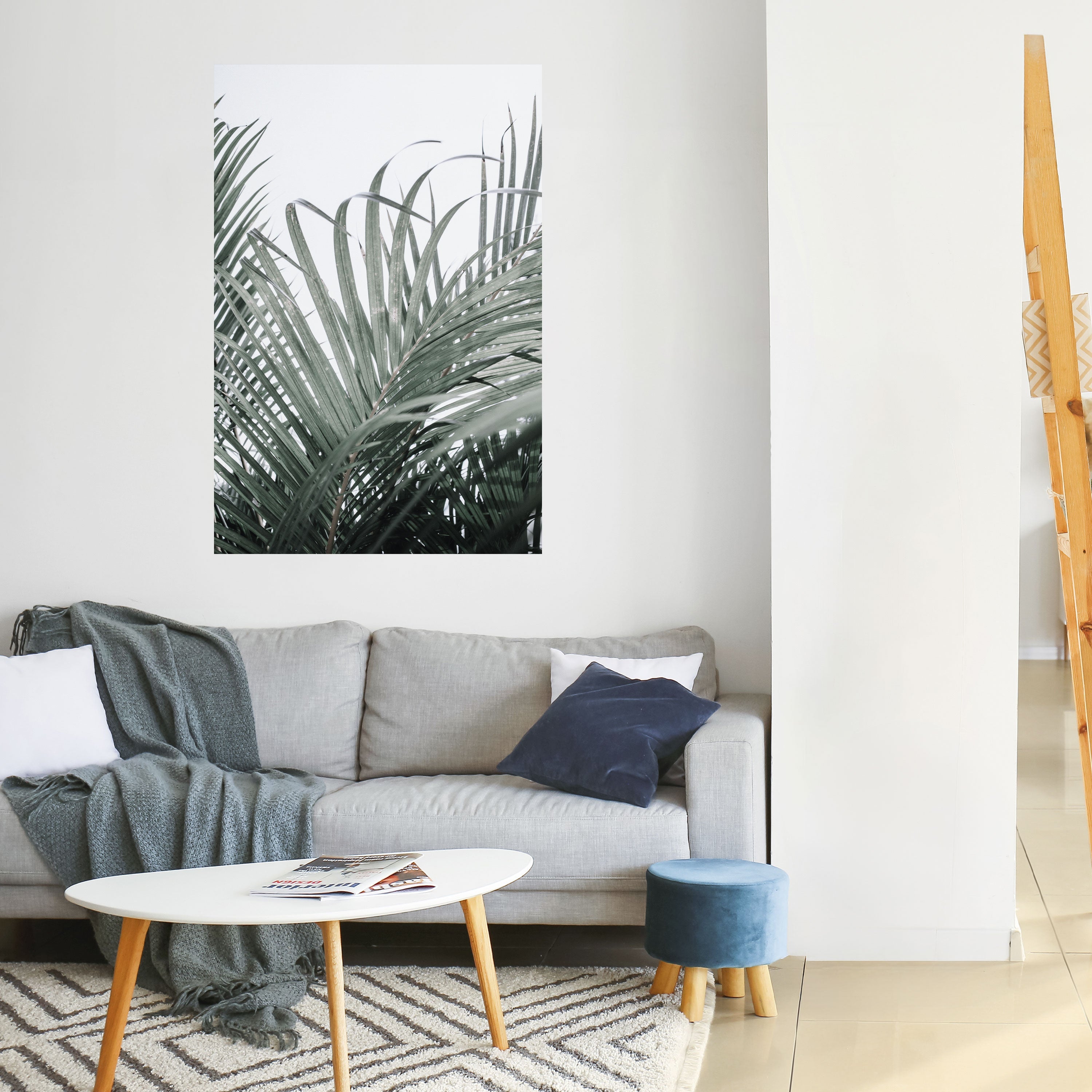 Affiche verticale autocollante Palm Whispers