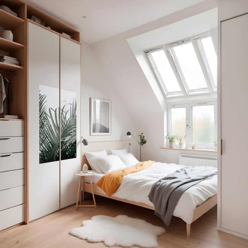 Affiche verticale autocollante Palm Whispers