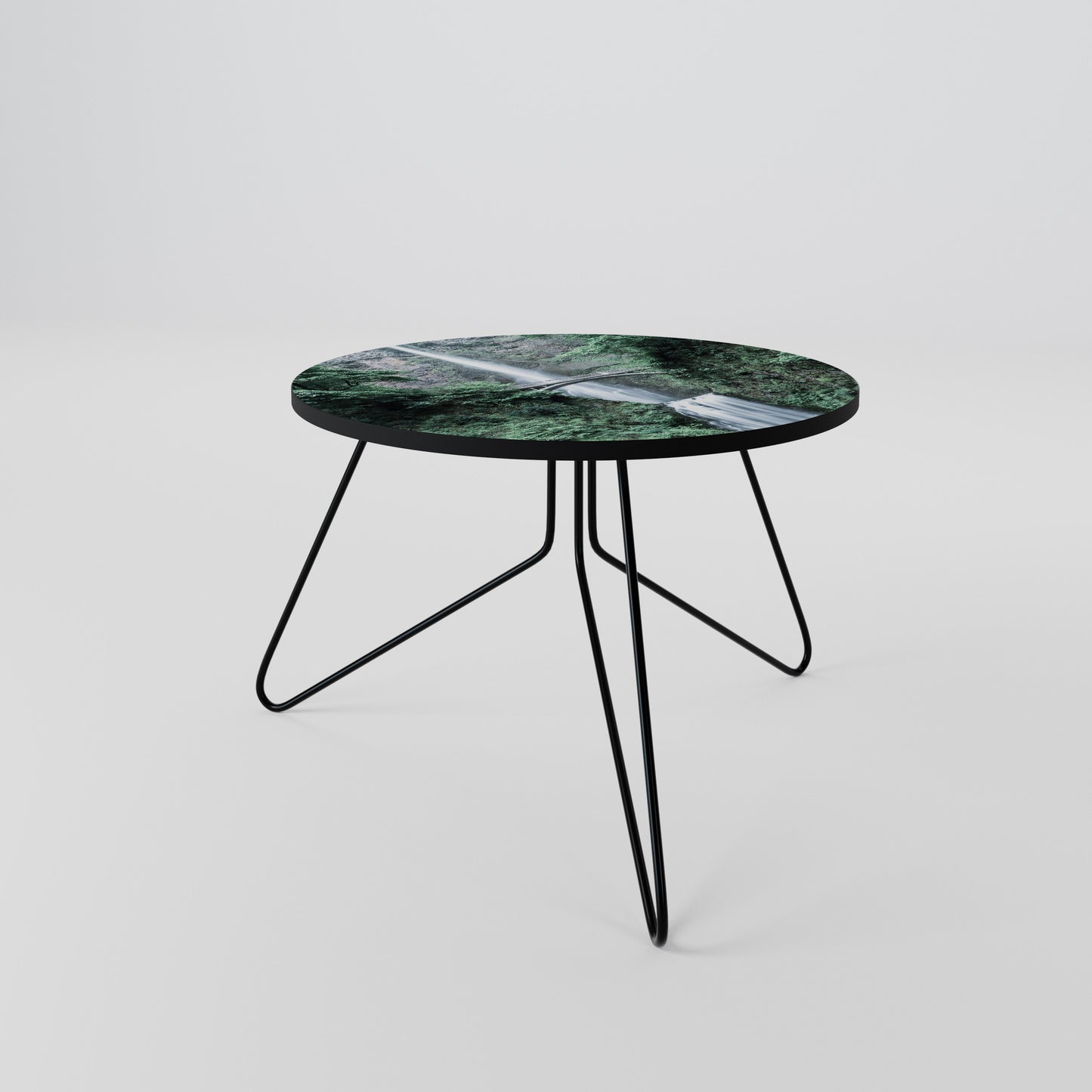 MYSTICAL WATERSCAPE BRIDGE Coffee Table