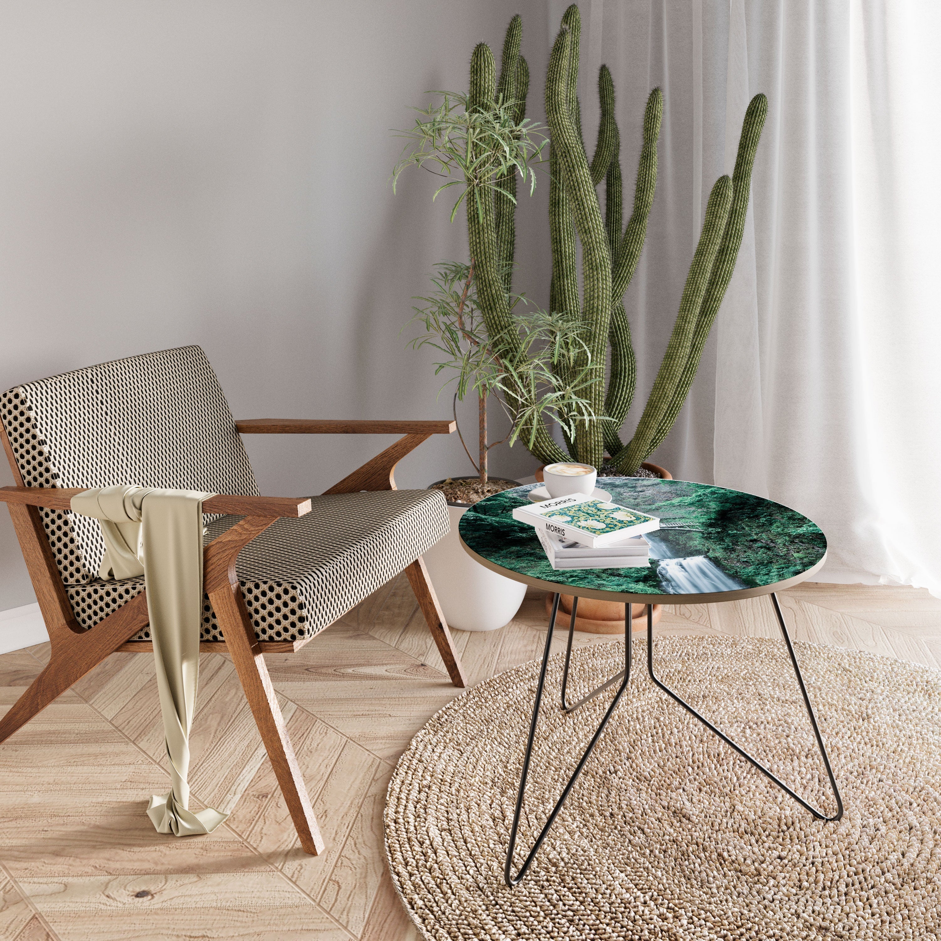 Table basse PONT PAYSAGE AQUATIQUE MYSTIQUE 69