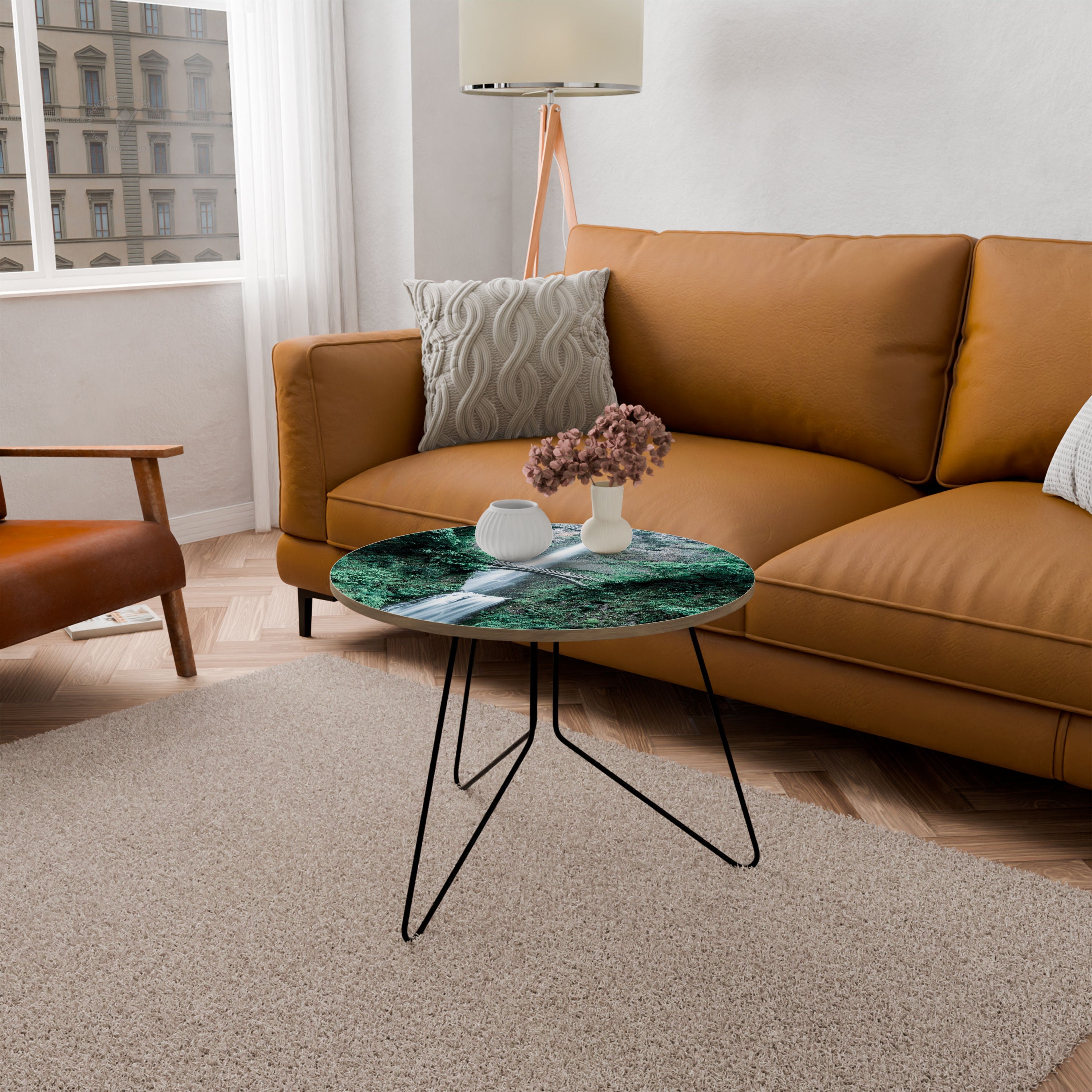 Table basse PONT PAYSAGE AQUATIQUE MYSTIQUE 69