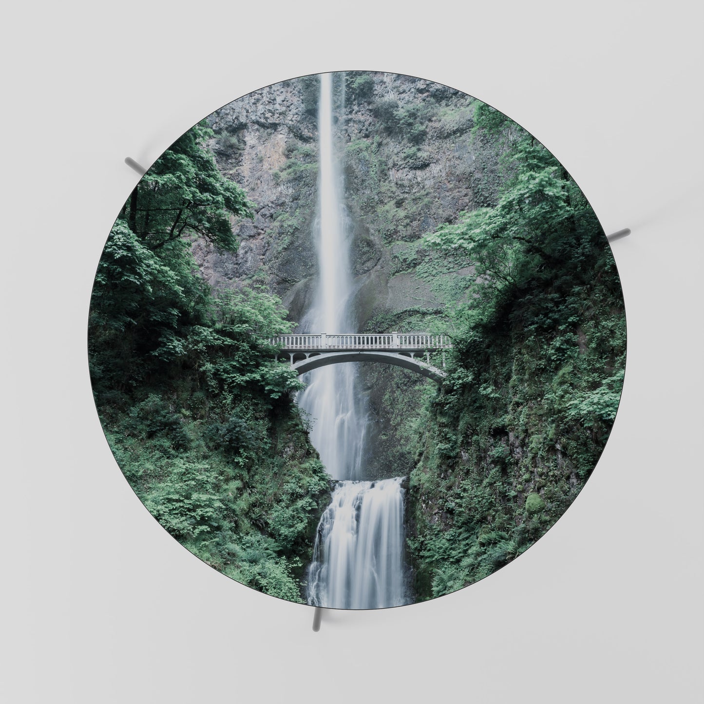 MYSTICAL WATERSCAPE BRIDGE Coffee Table