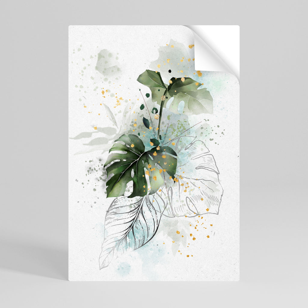 Affiche verticale autocollante SKATEBOARD ARTISTRY