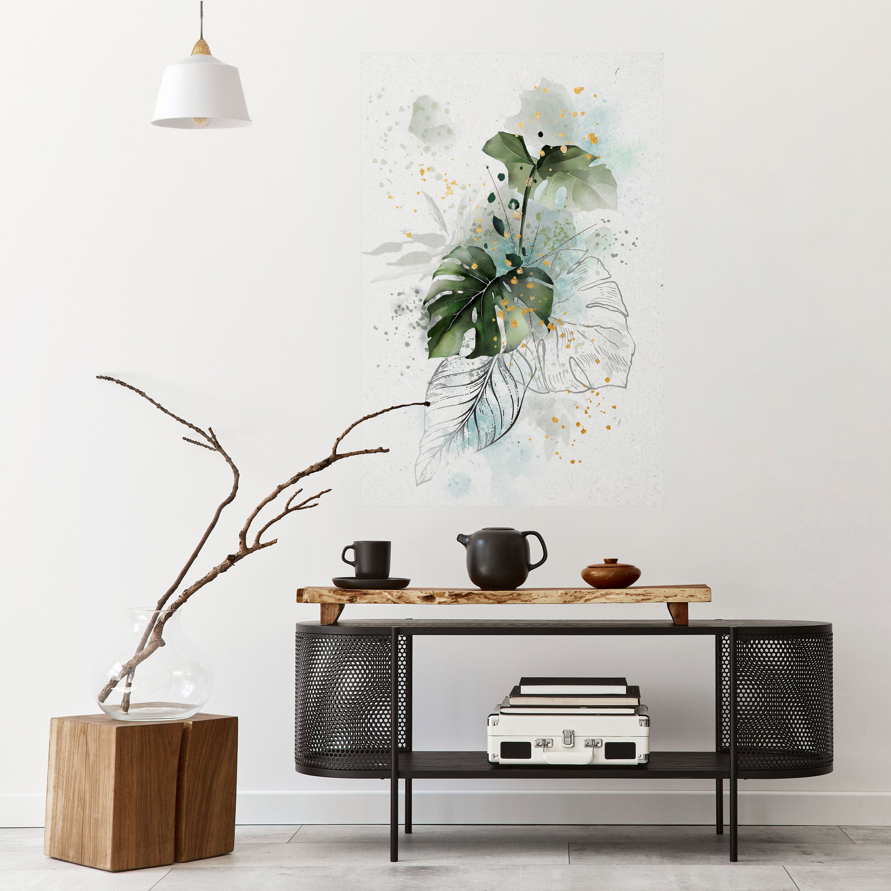 Affiche verticale autocollante SKATEBOARD ARTISTRY