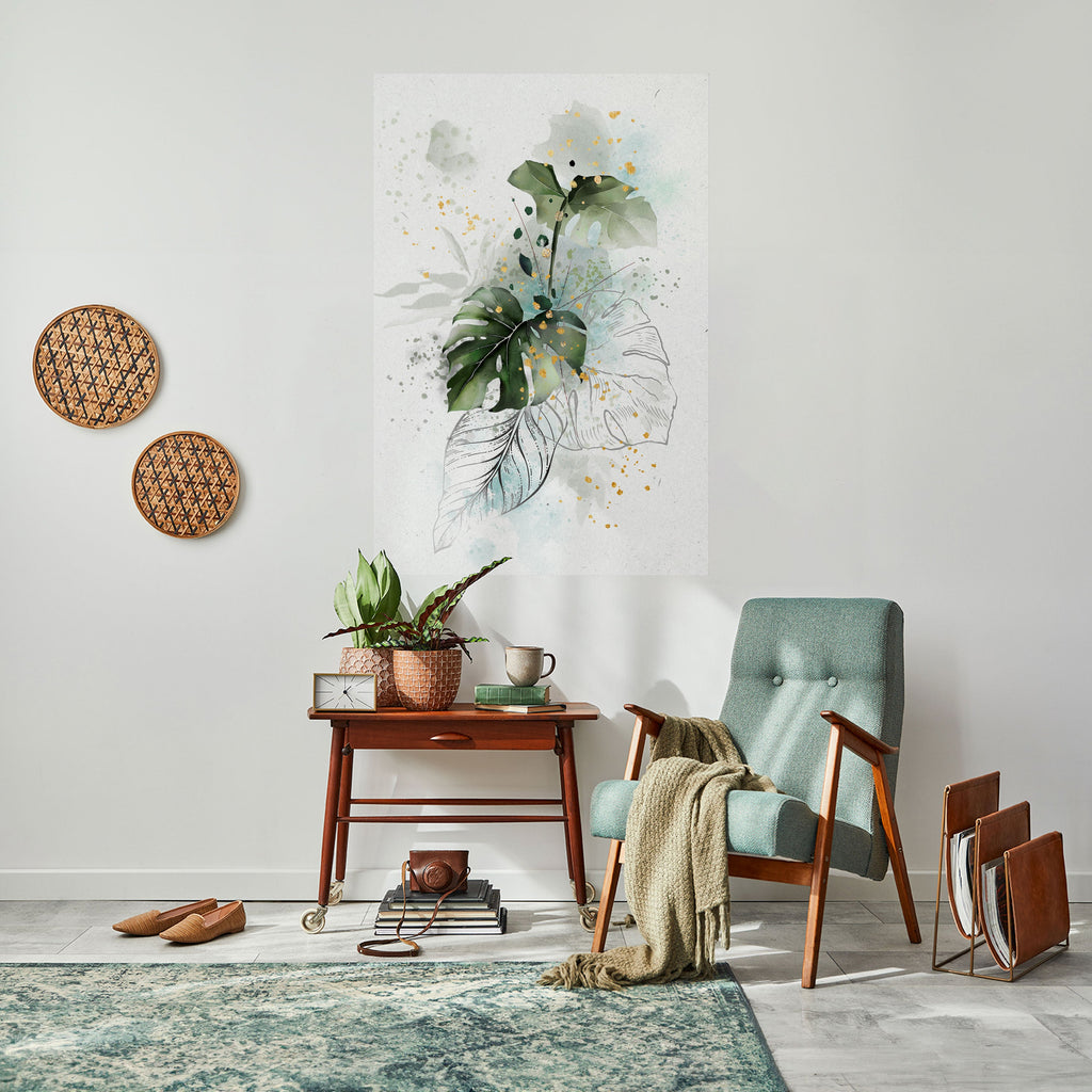 Affiche verticale autocollante SKATEBOARD ARTISTRY