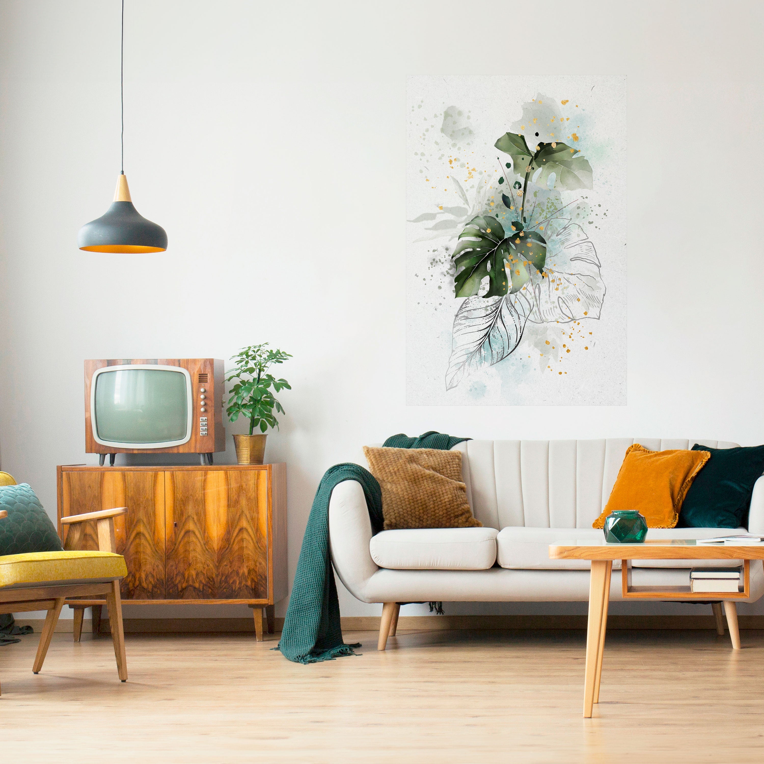 Affiche verticale autocollante SKATEBOARD ARTISTRY