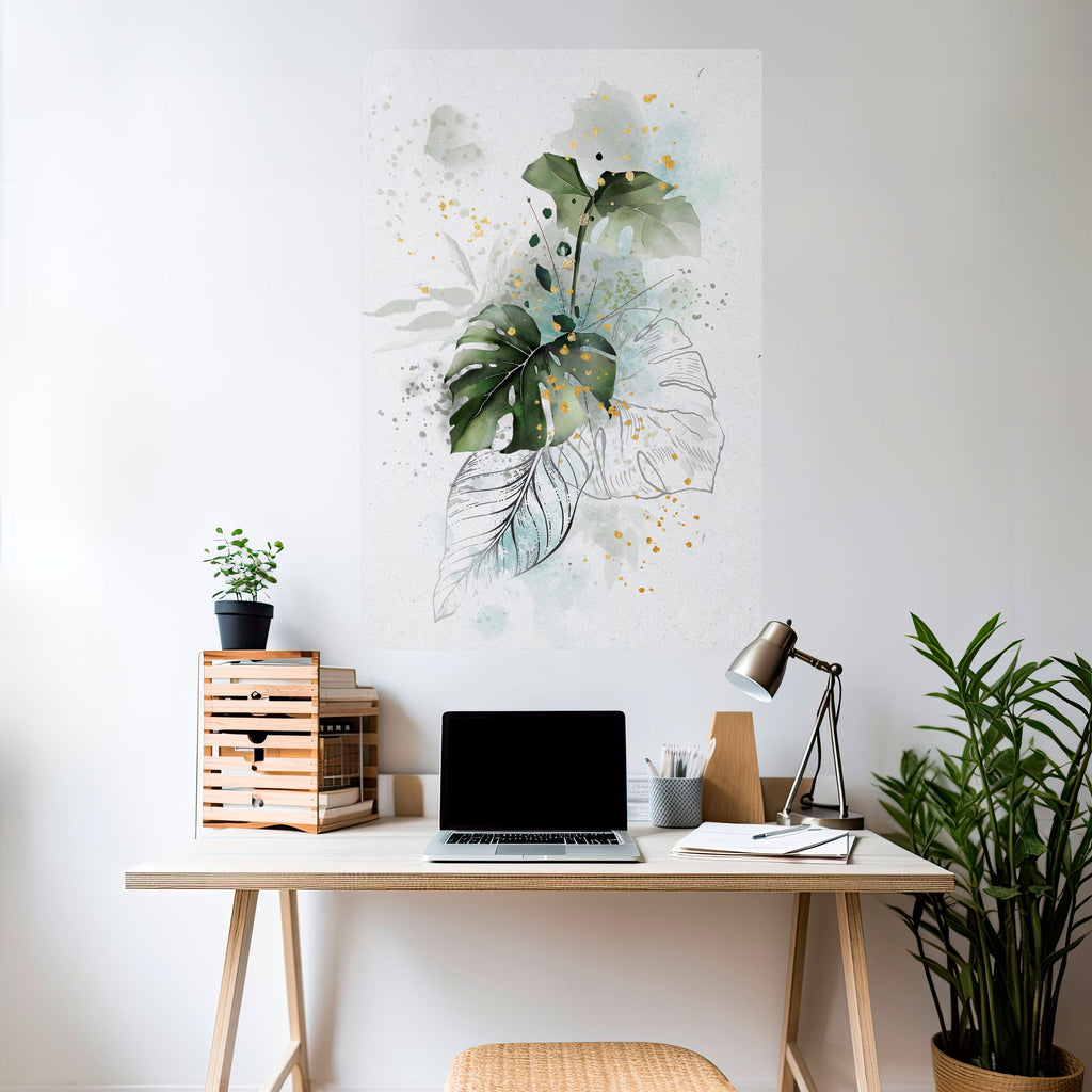 Affiche verticale autocollante SKATEBOARD ARTISTRY