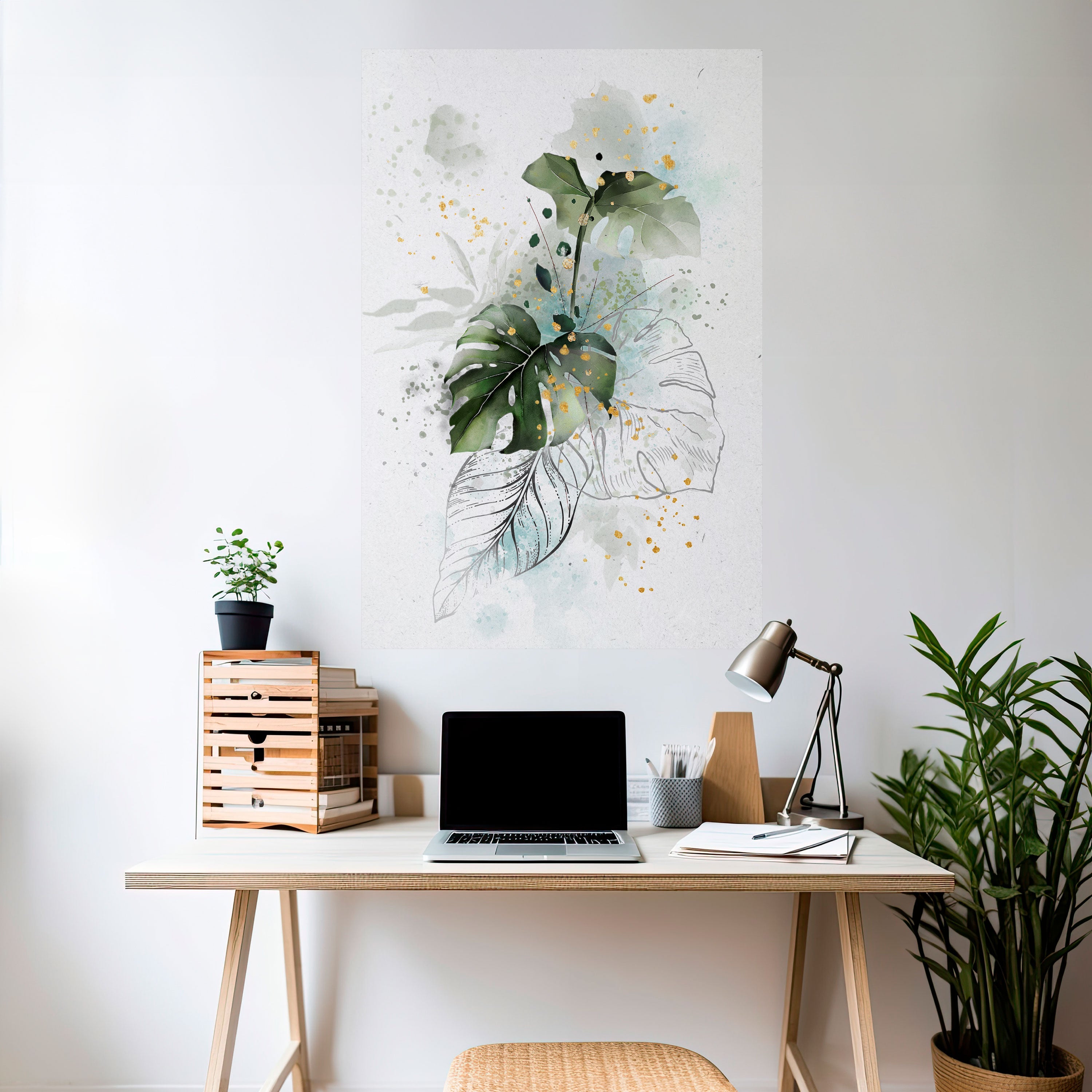 Affiche verticale autocollante SKATEBOARD ARTISTRY