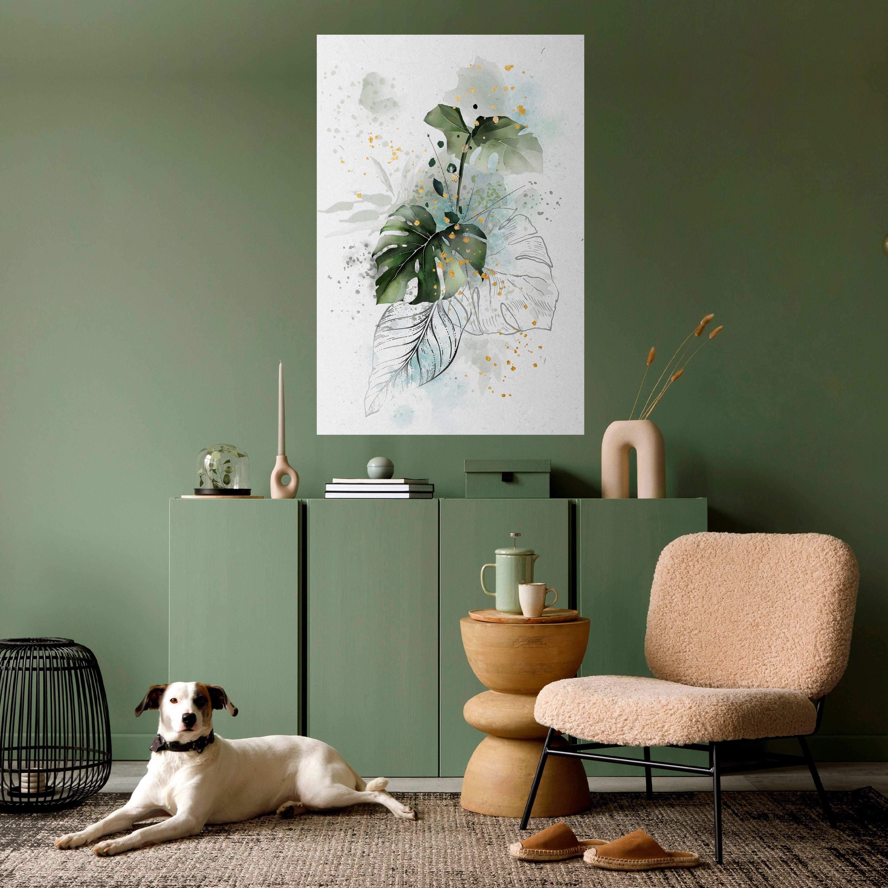 Affiche verticale autocollante SKATEBOARD ARTISTRY