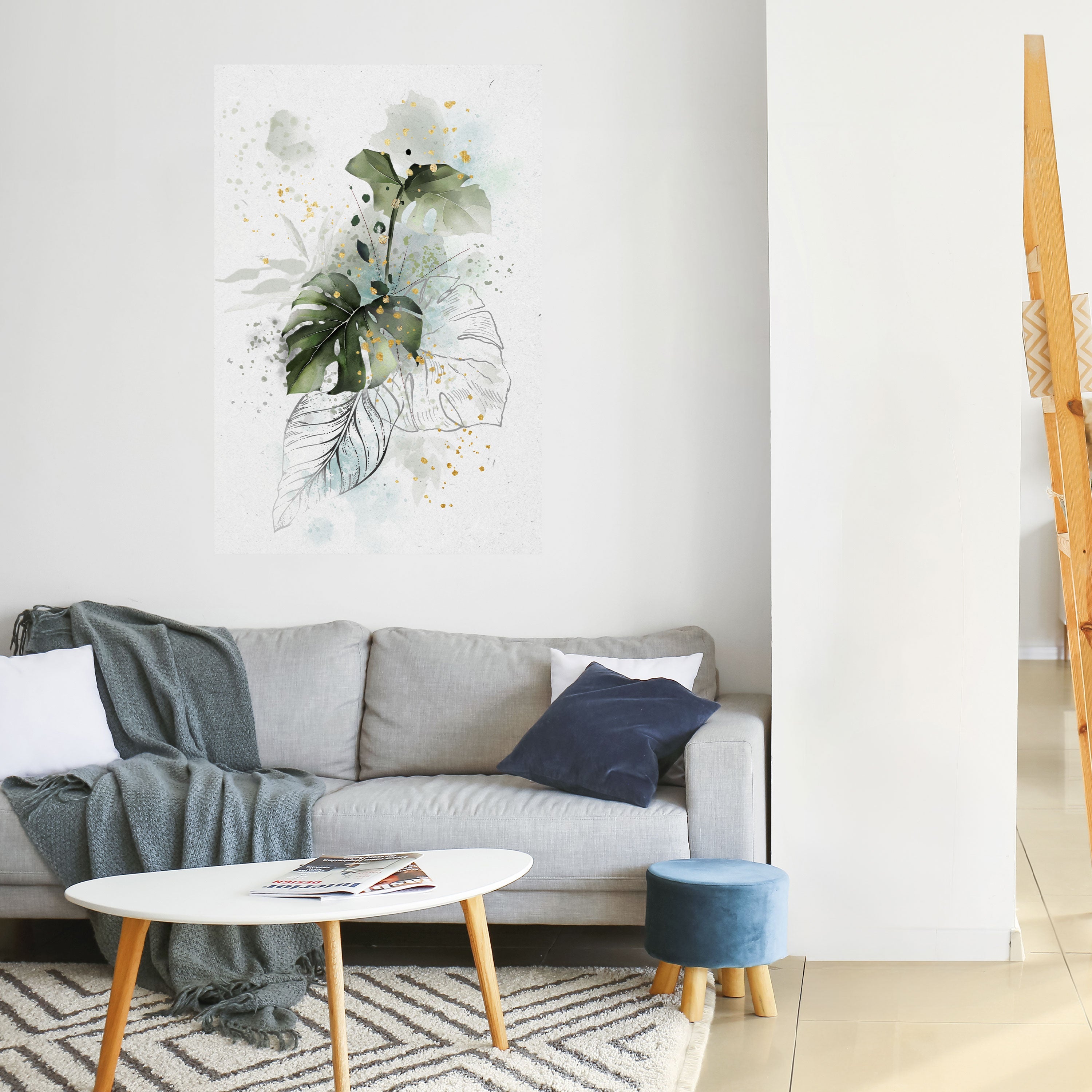 Affiche verticale autocollante SKATEBOARD ARTISTRY