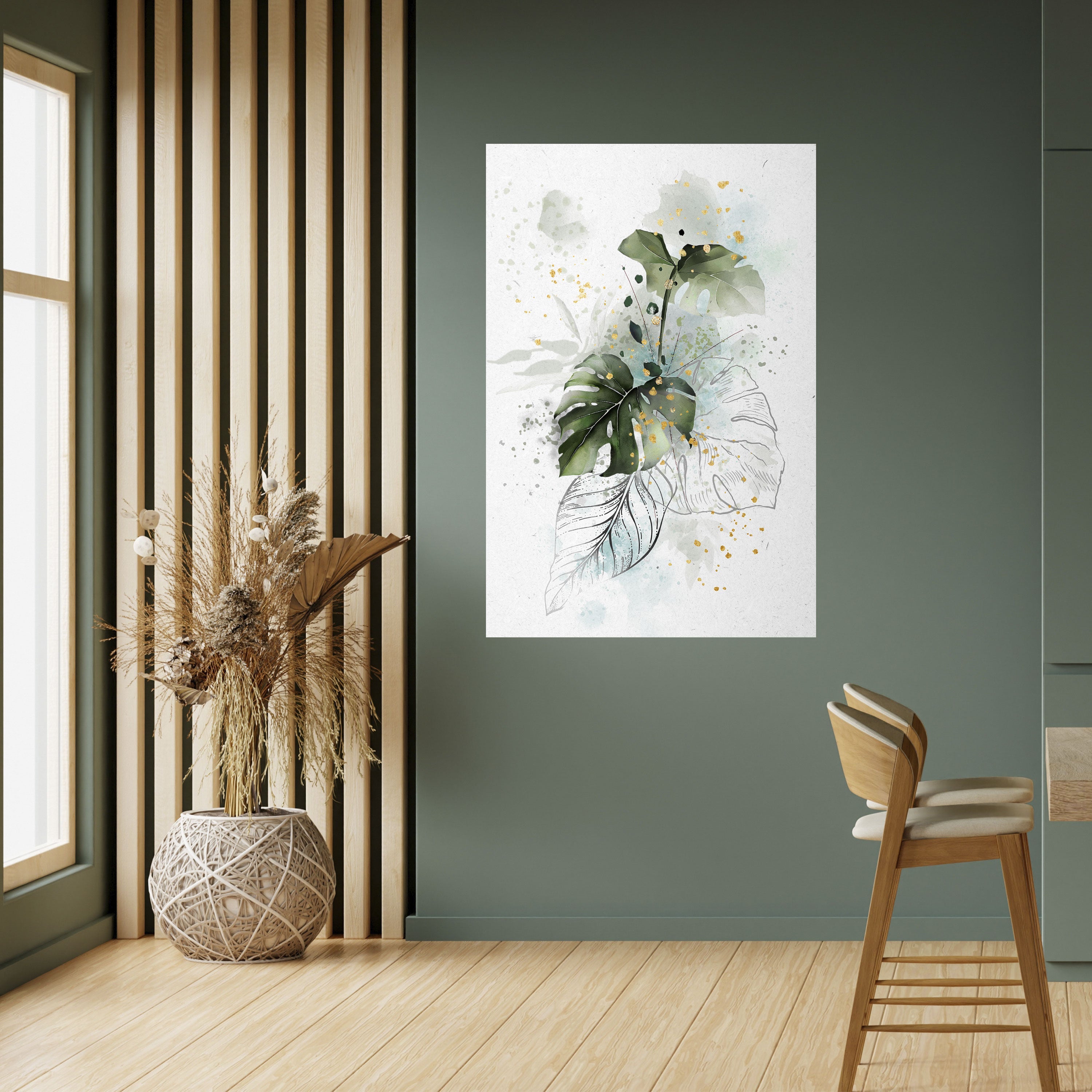 Affiche verticale autocollante SKATEBOARD ARTISTRY