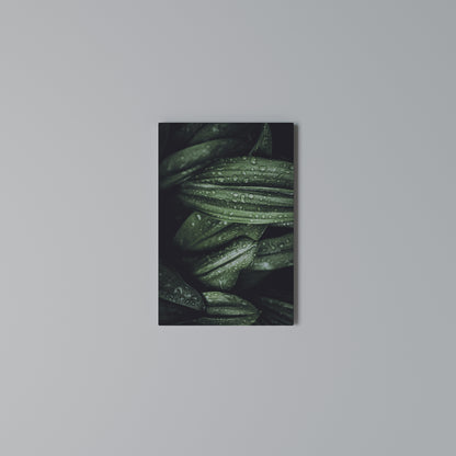 LUSH DROPLET DANCE Vertical Canvas Print