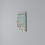 AQUAMARINE WHISPERS Vertical Canvas Print