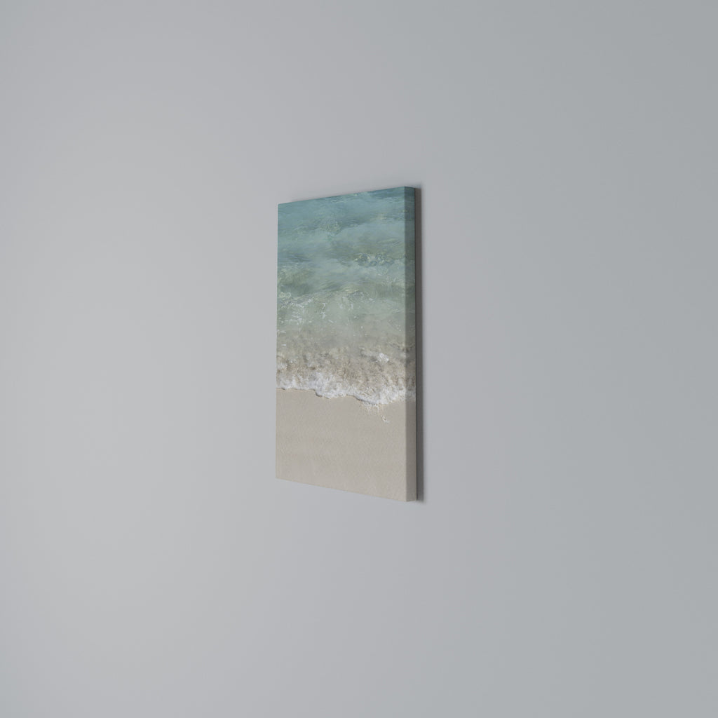 SERENITY BY THE SHORE Vertical Canvas Print