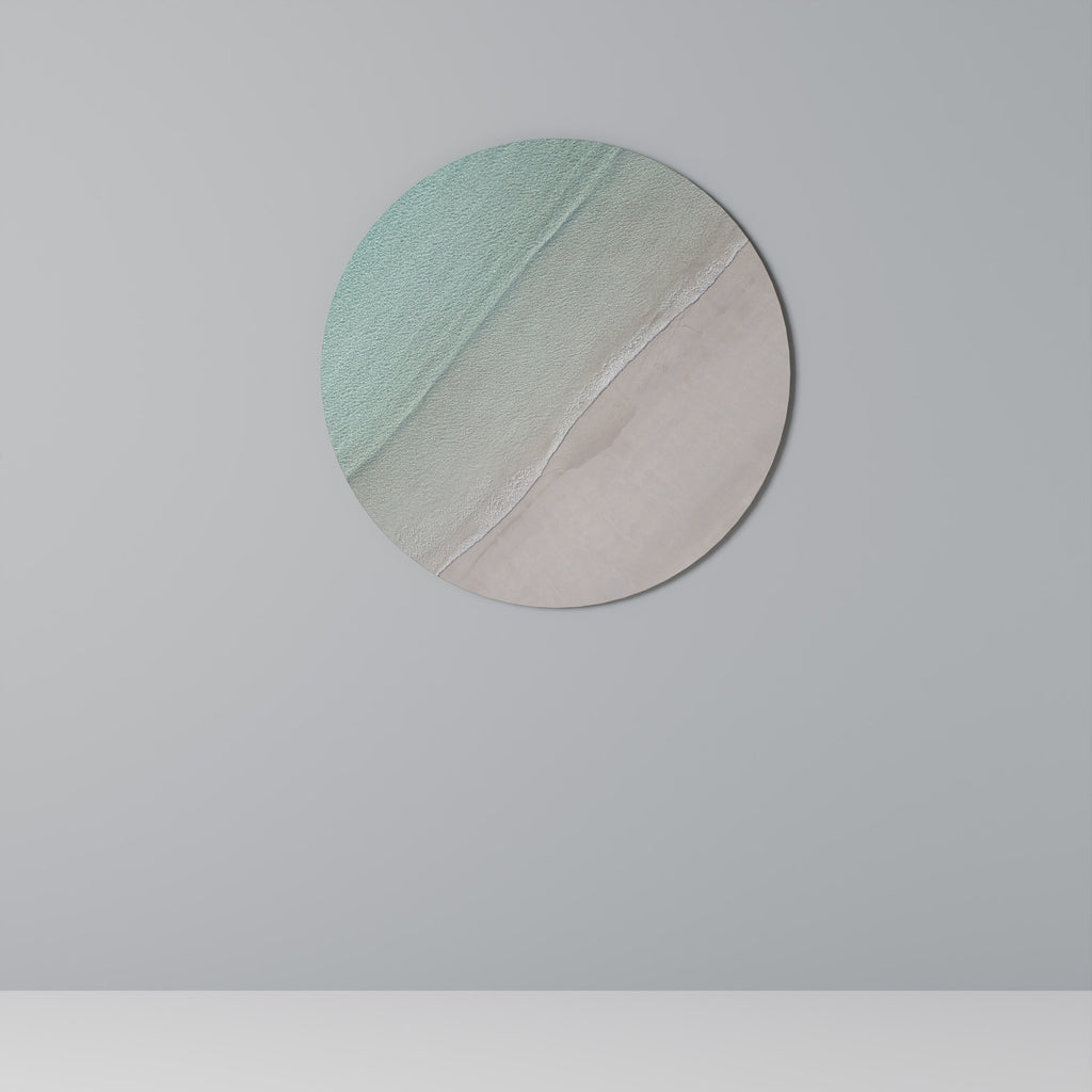 Art mural rond COASTAL CALM ARTISTRY