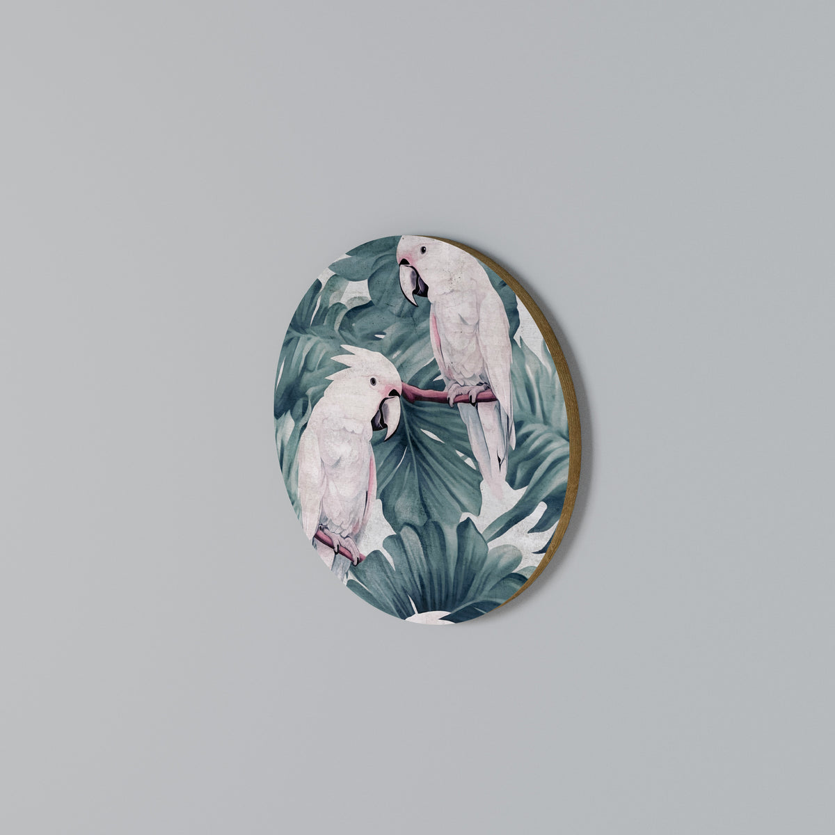 POPINJAY LOOK Round Wall Art