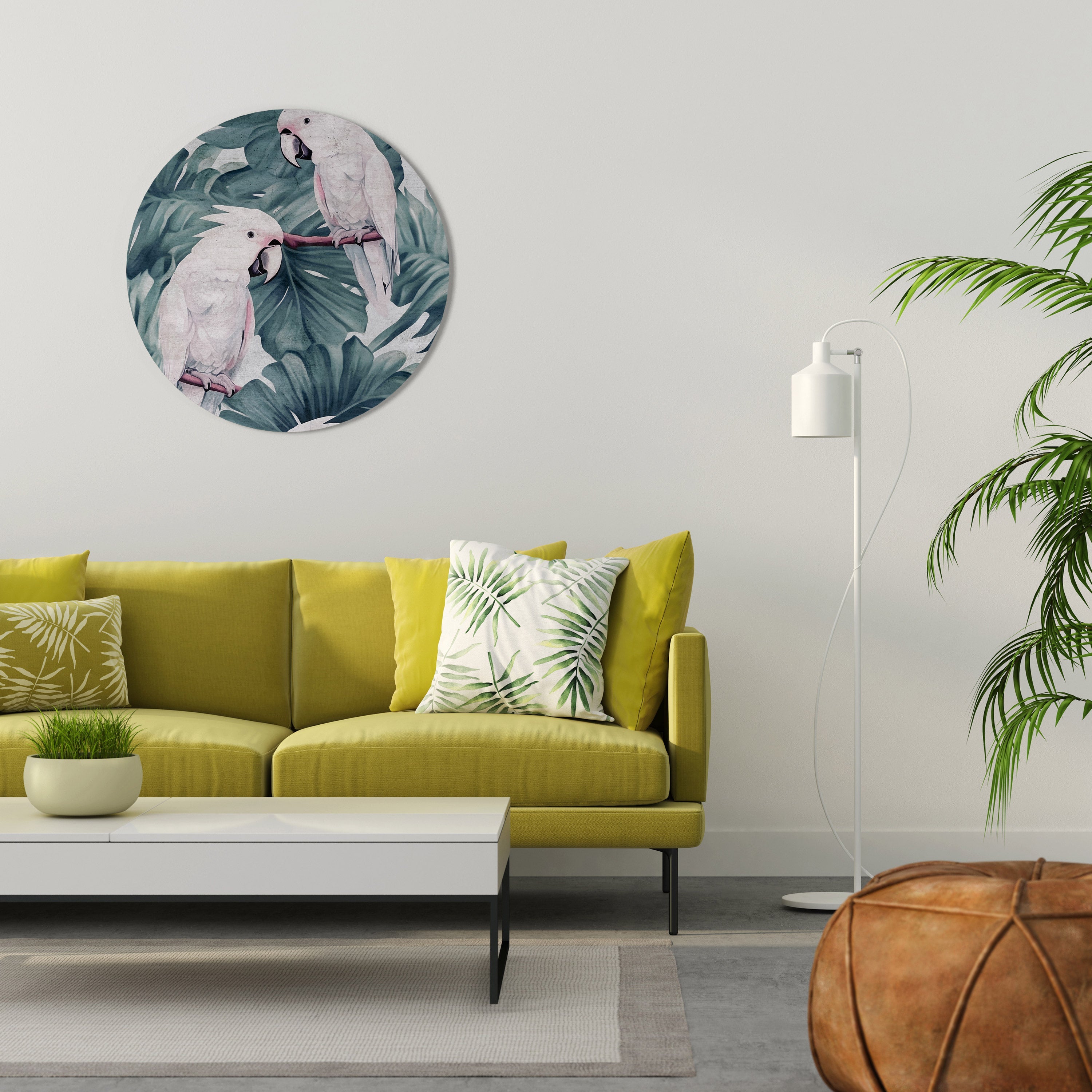 Décoration murale ronde POPINJAY LOOK