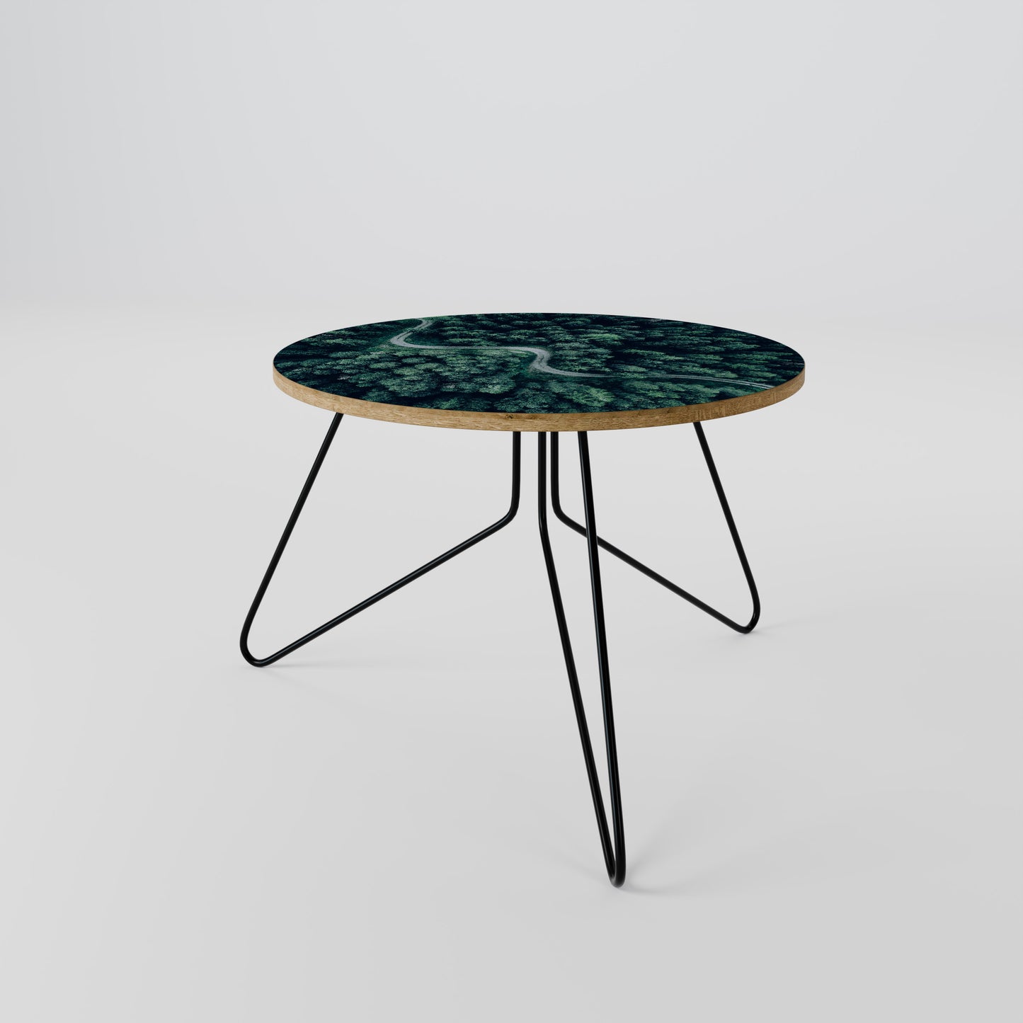 FORESTED SERPENTINE ROUTE Coffee Table
