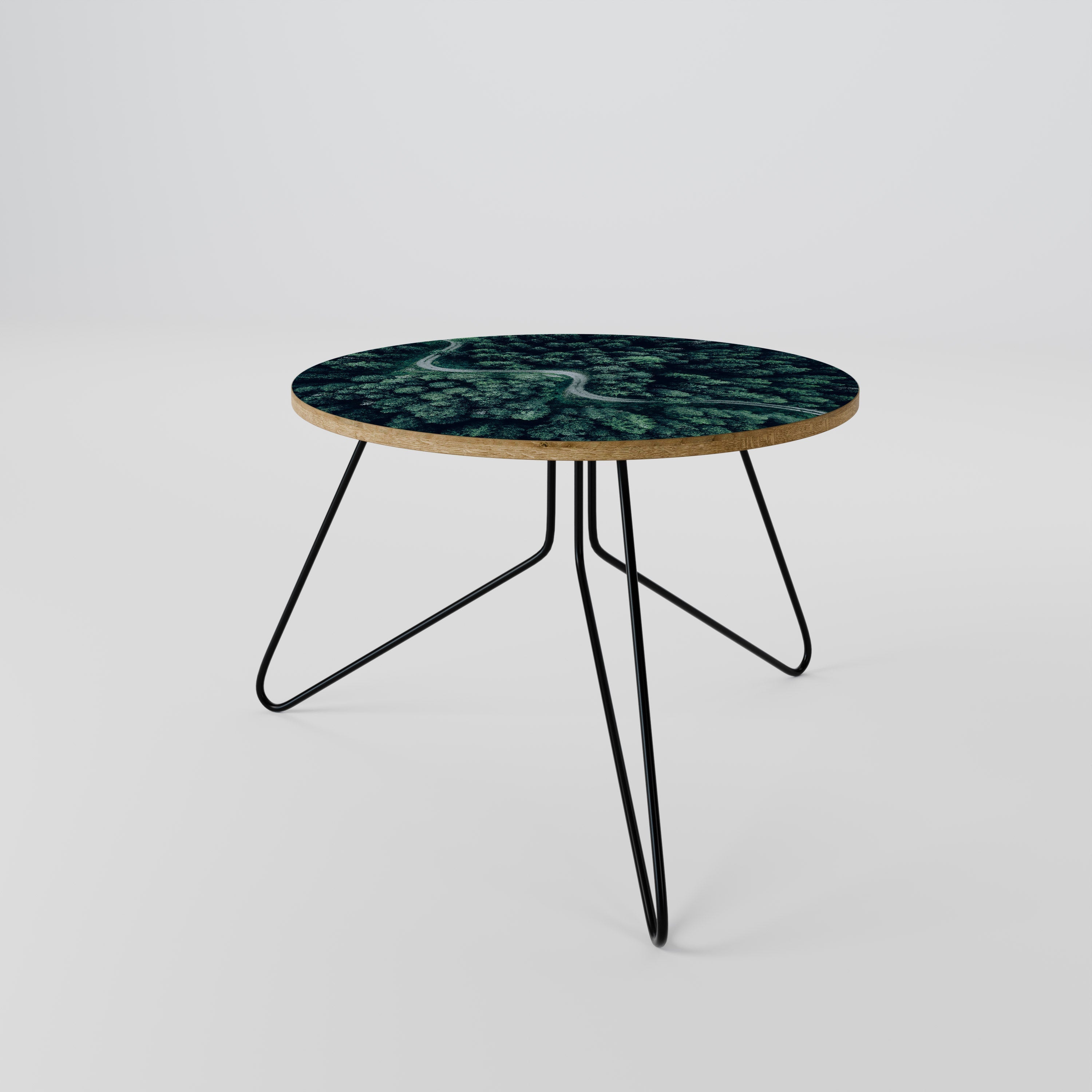 Table basse FORESTED SERPENTINE ROUTE 60