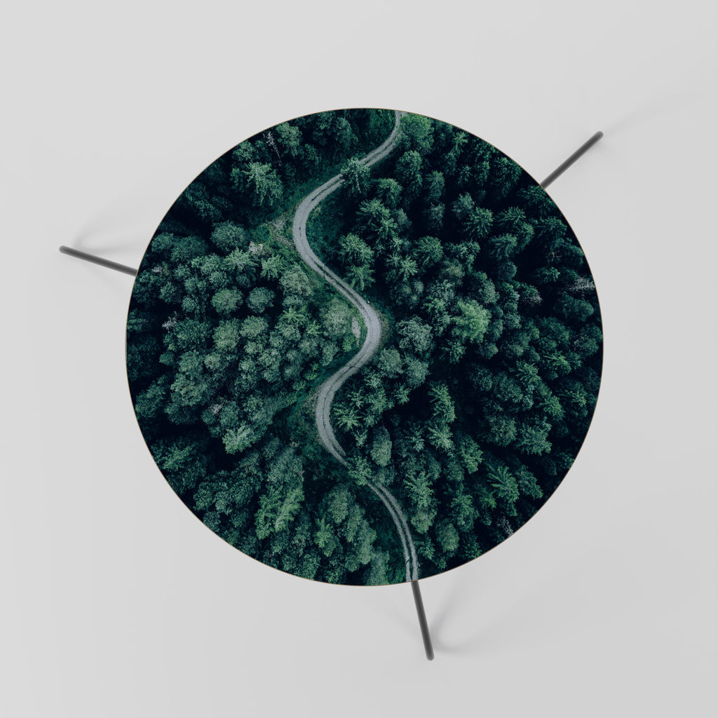 Table basse FORESTED SERPENTINE ROUTE 60