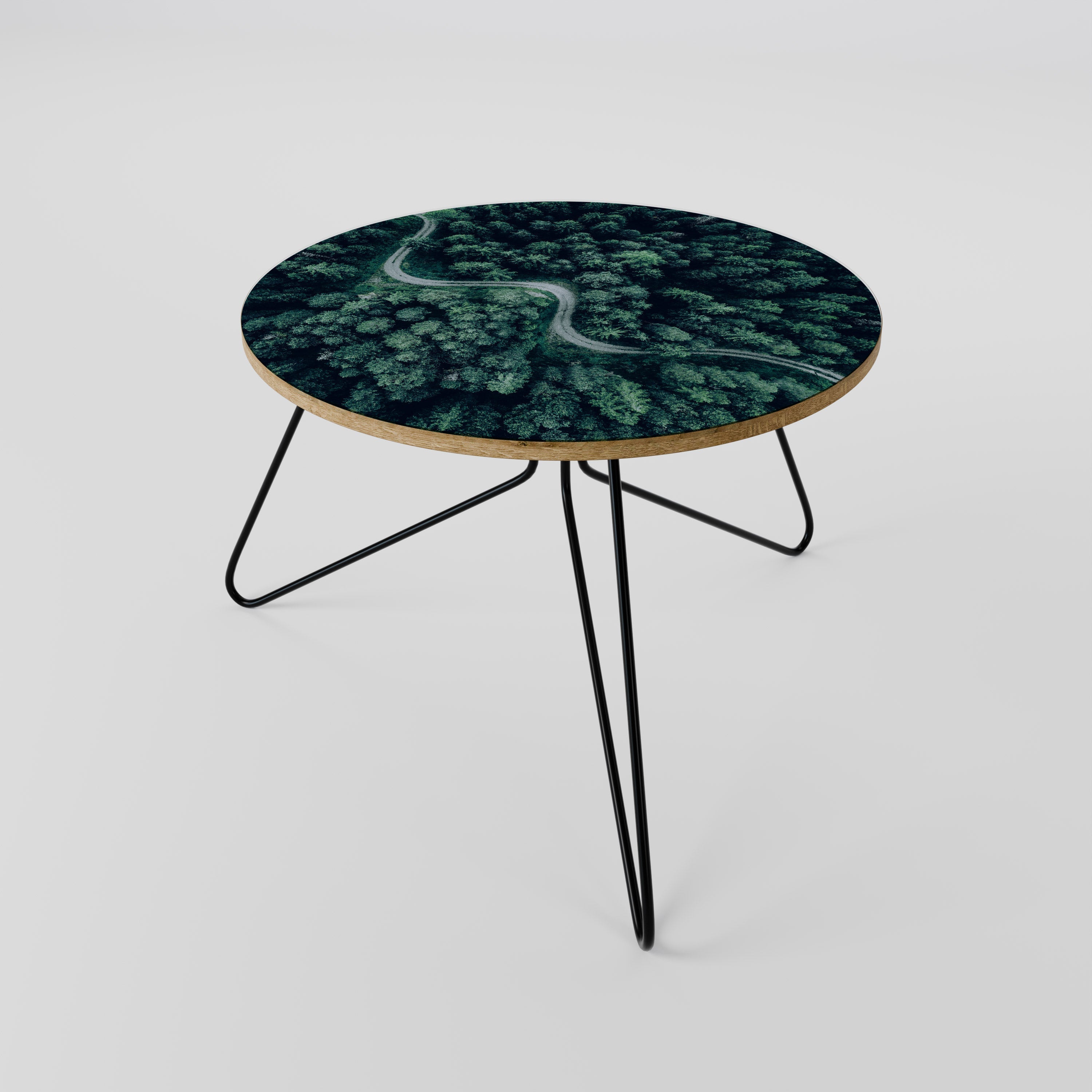 Table basse FORESTED SERPENTINE ROUTE 60