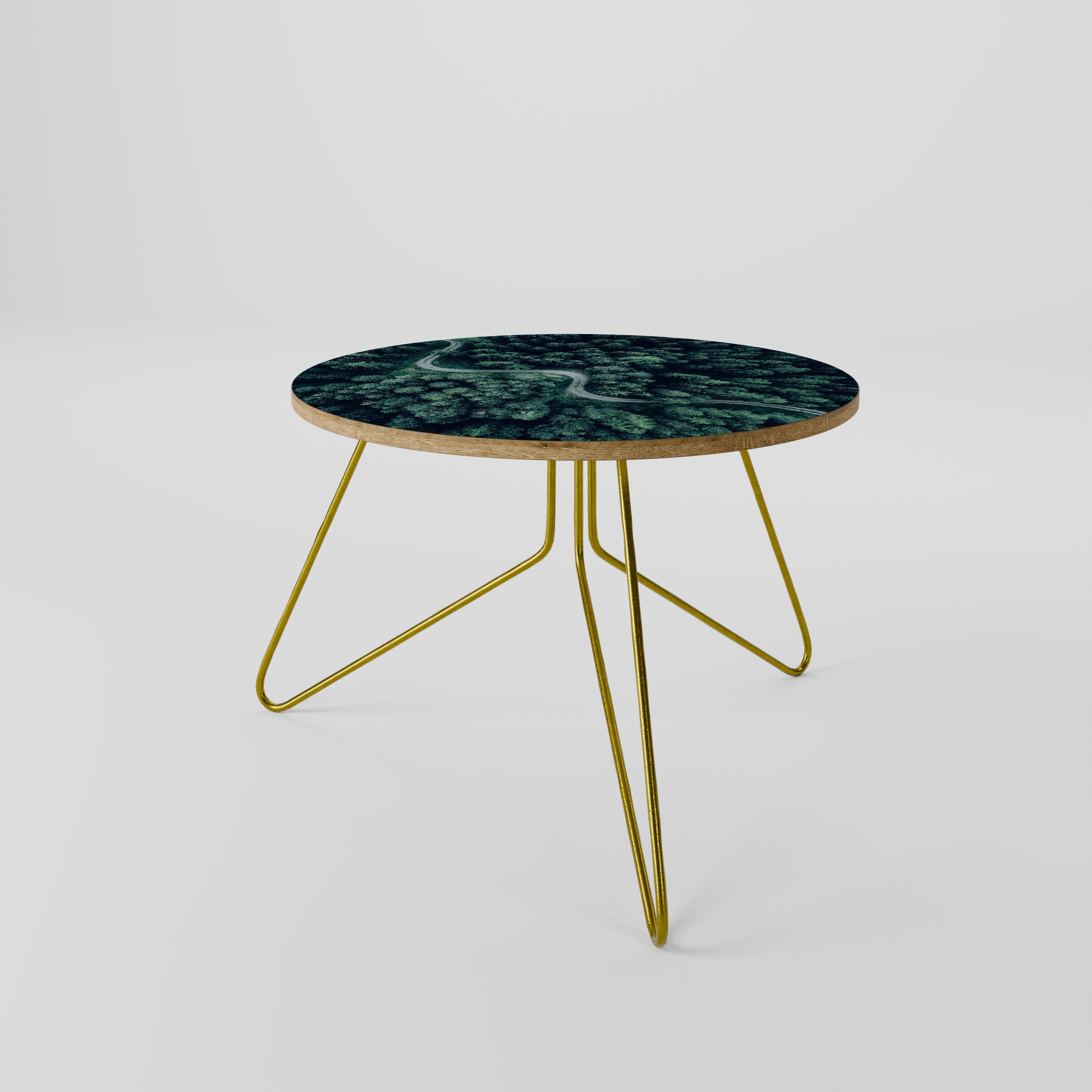 Table basse FORESTED SERPENTINE ROUTE 60