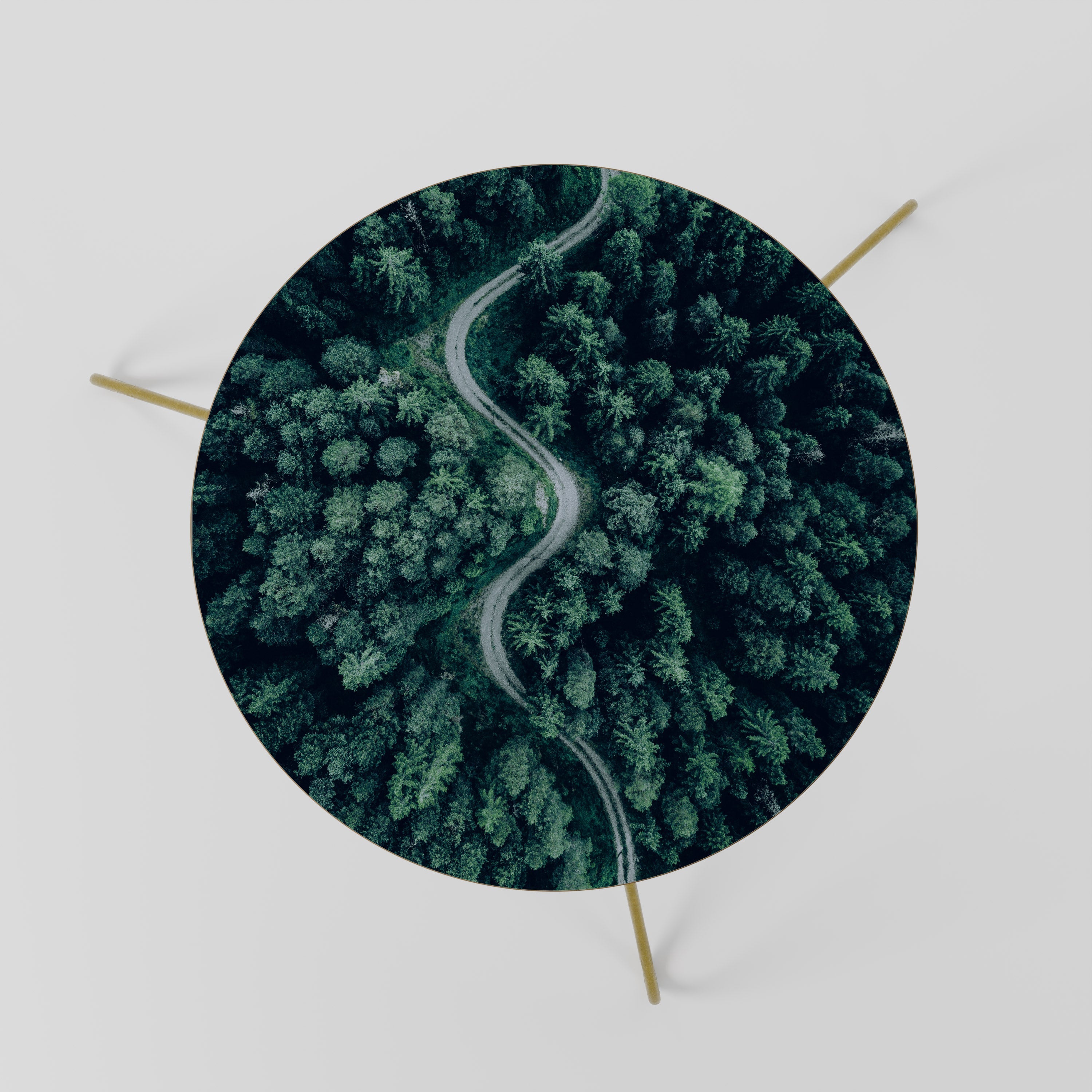 Table basse FORESTED SERPENTINE ROUTE 60