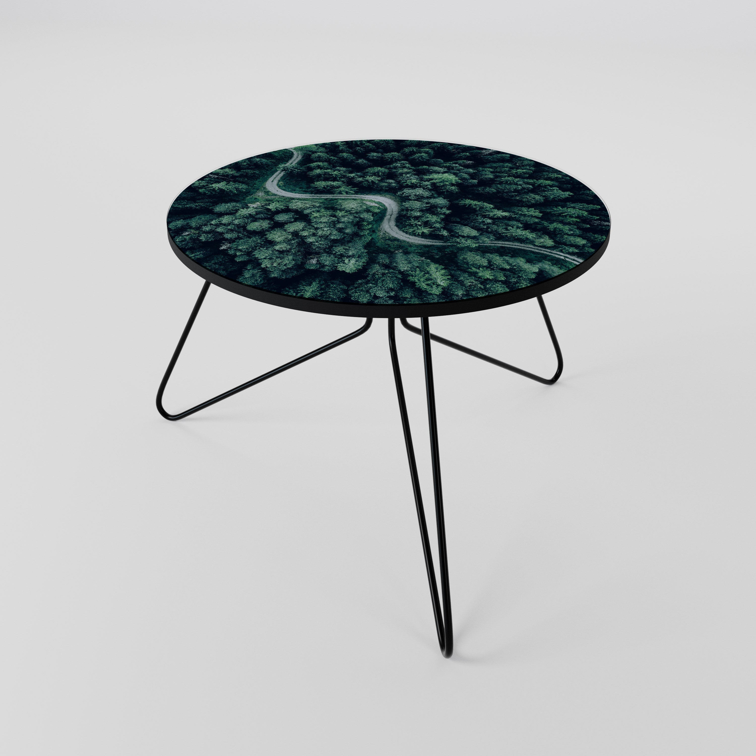 Table basse FORESTED SERPENTINE ROUTE 60
