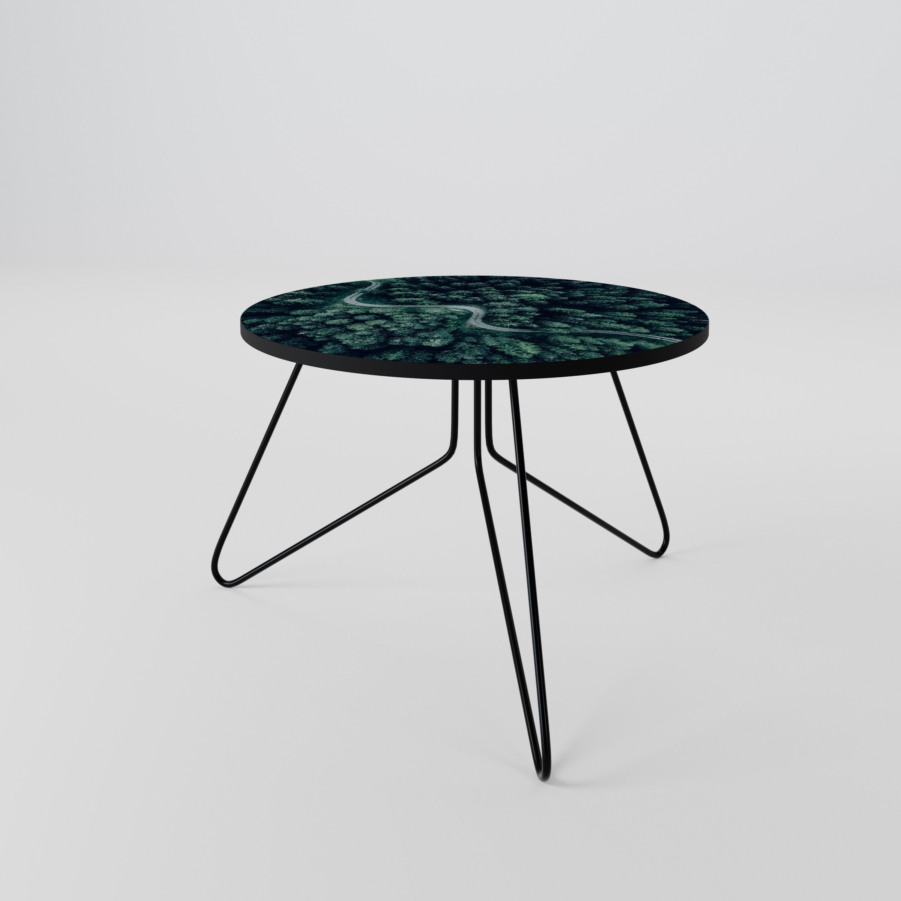Table basse FORESTED SERPENTINE ROUTE 60