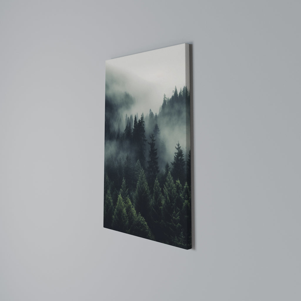 MYSTICAL FOREST WHISPERS Vertical Canvas Print