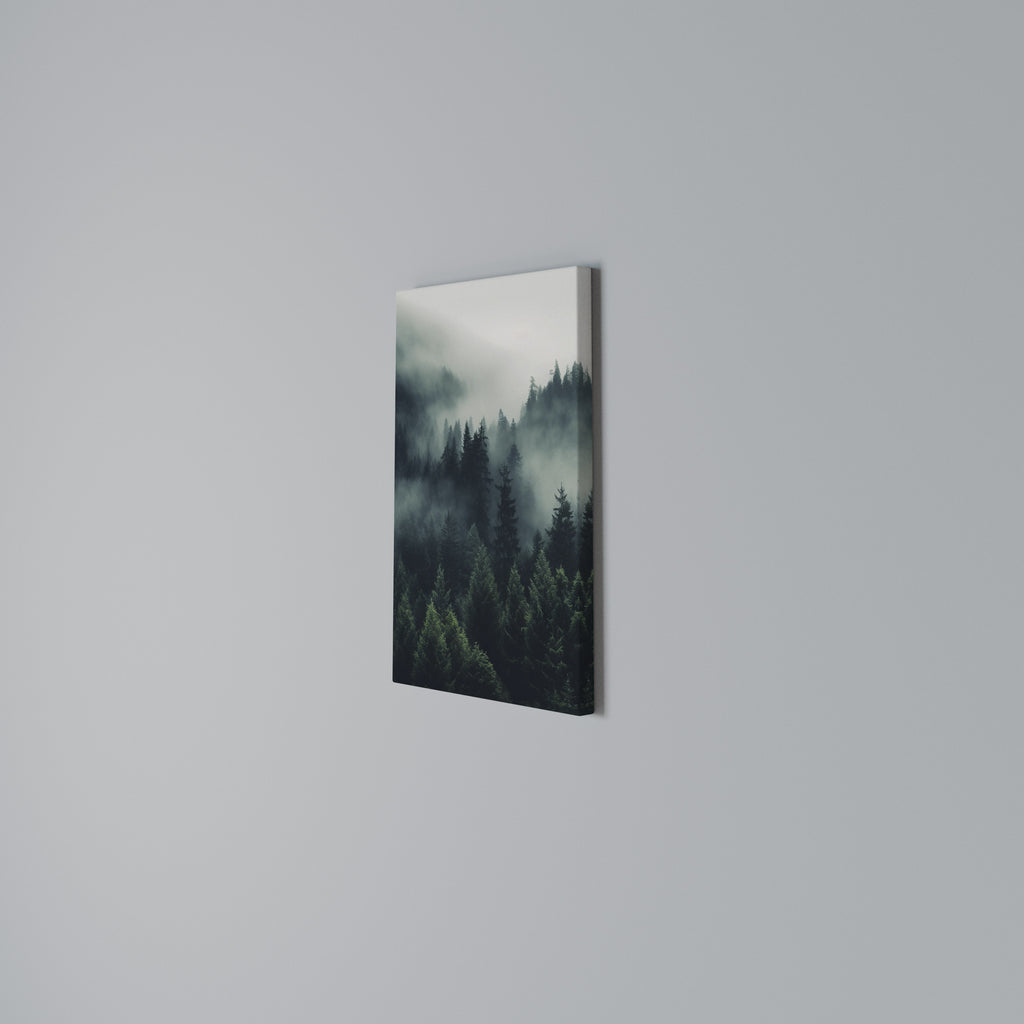MYSTICAL FOREST WHISPERS Vertical Canvas Print