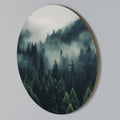 MYSTICAL FOREST WHISPERS Round Wall Art