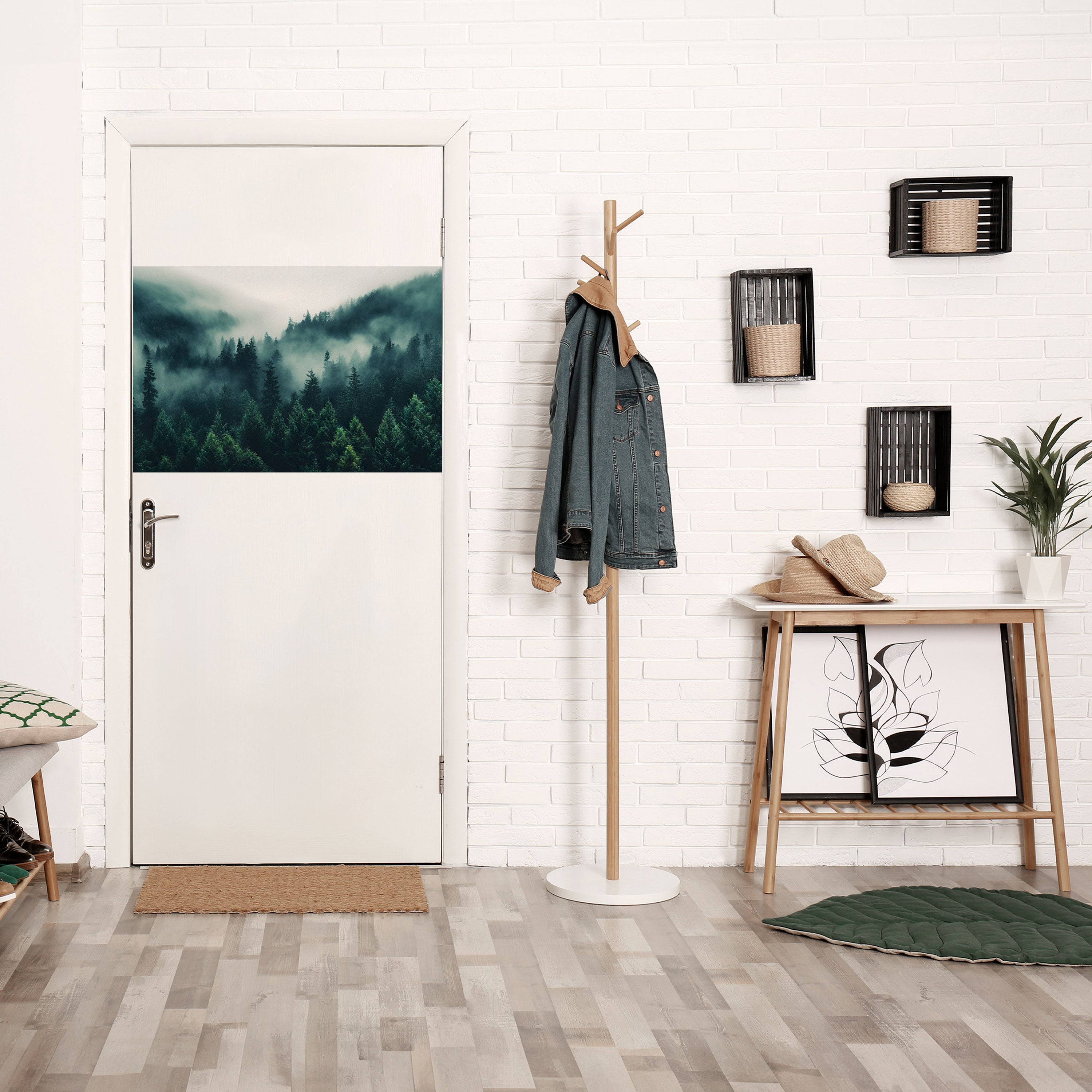 Affiche horizontale autocollante « MYSTICAL FOREST WHISPERS »