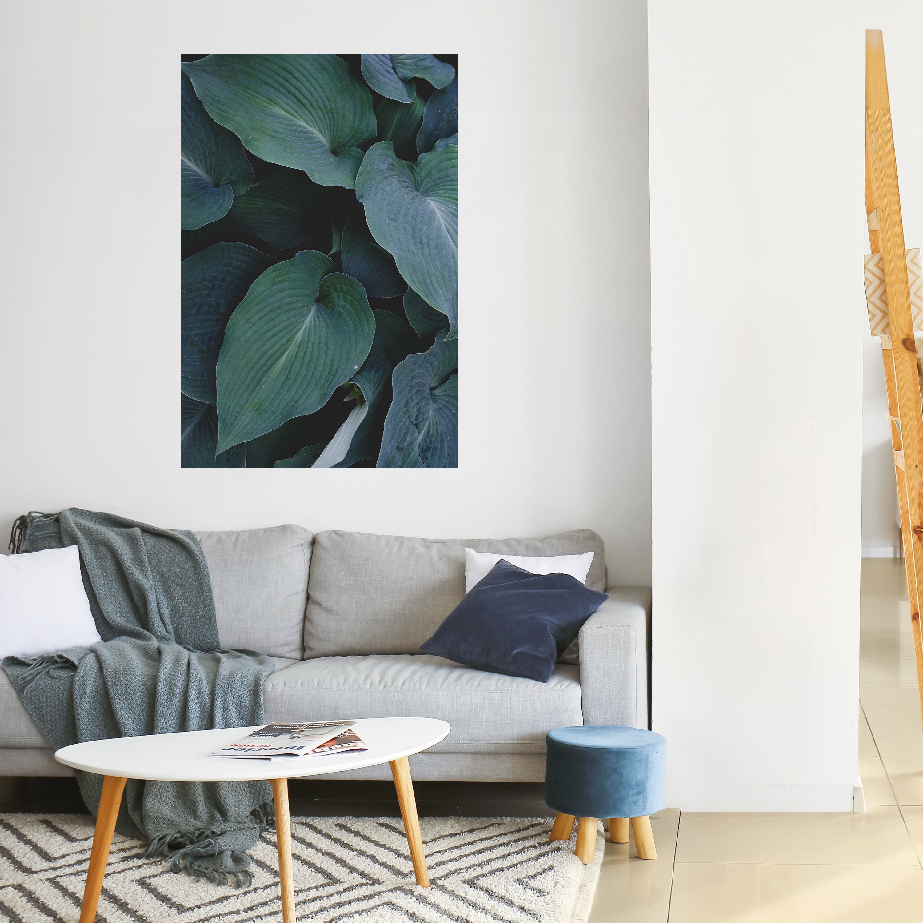 Affiche verticale autocollante « Danse du feuillage enchanté »